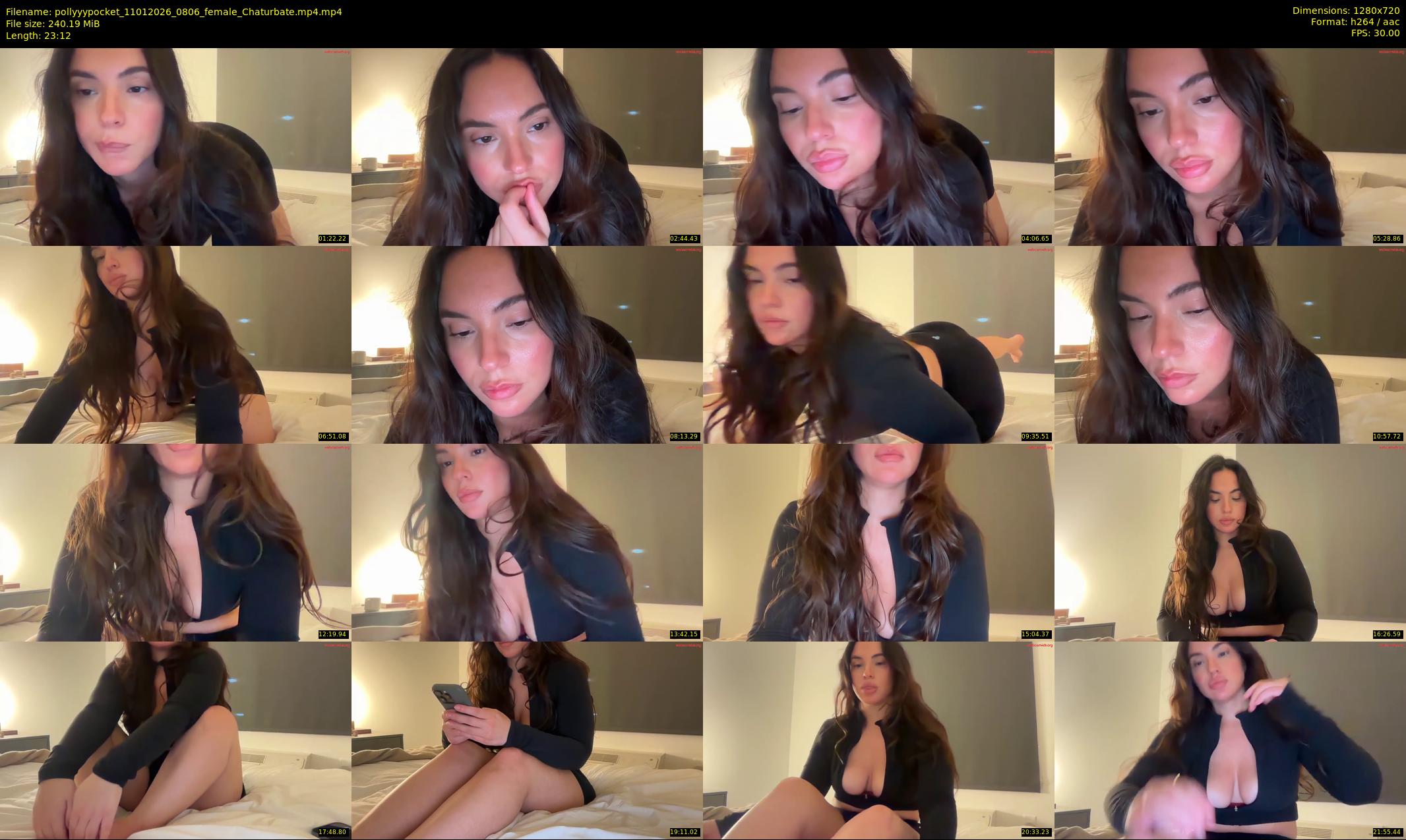 pollyyypocket — 24 minute Chaturbate female cam show recording, 720p, Jan 11, 2026