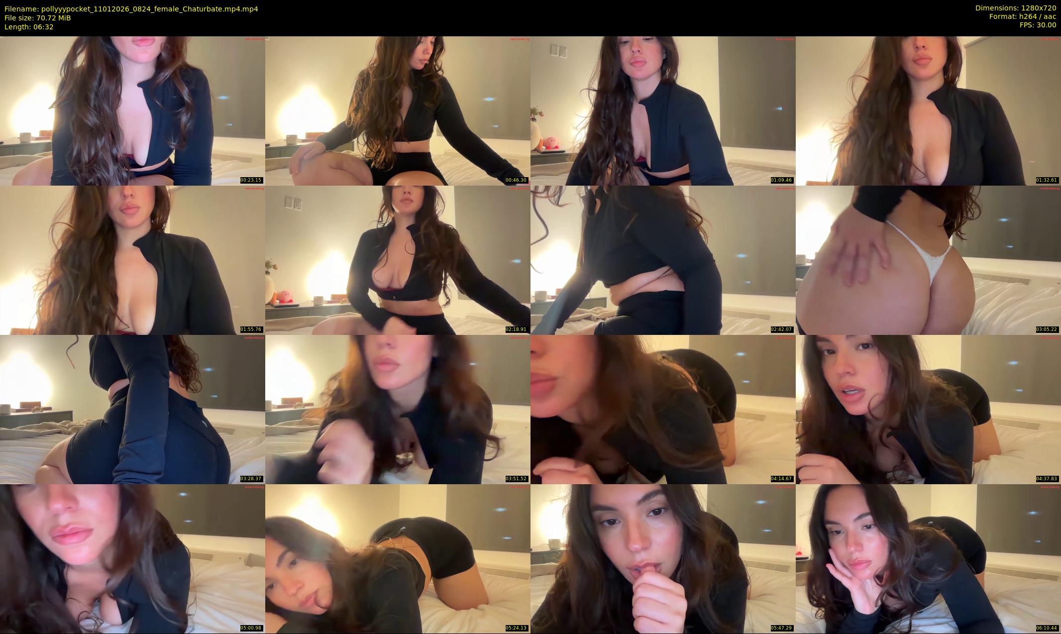 pollyyypocket — 7 minute Chaturbate female cam show recording, 720p, Jan 11, 2026