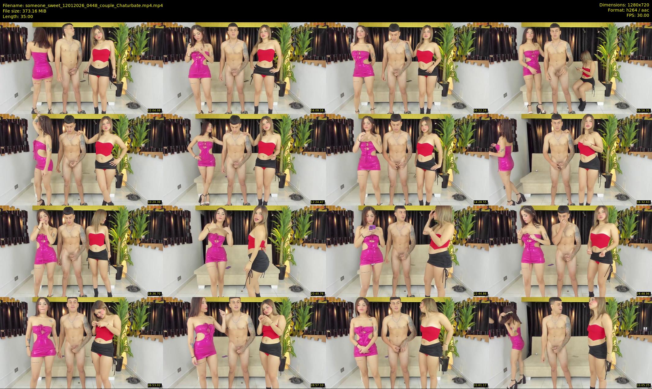 someone_sweet — 35 minute Chaturbate couple cam show recording, 720p, Jan 12, 2026
