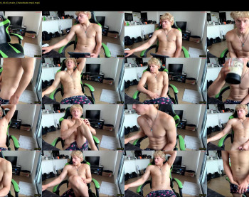 thatbl0ndeboyx — 45 minute Chaturbate male cam show recording, 720p, Jan 12, 2026