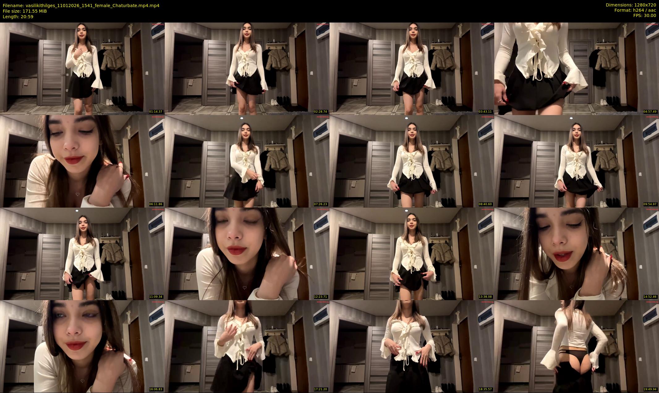 vasilikithilges — 21 minute Chaturbate female cam show recording, 720p, Jan 11, 2026