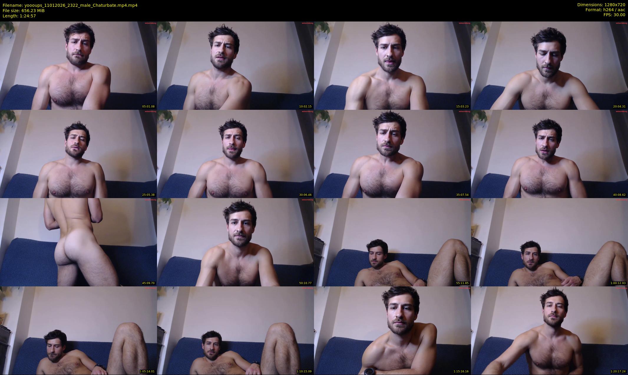 yoooups — 85 minute Chaturbate male cam show recording, 720p, Jan 11, 2026