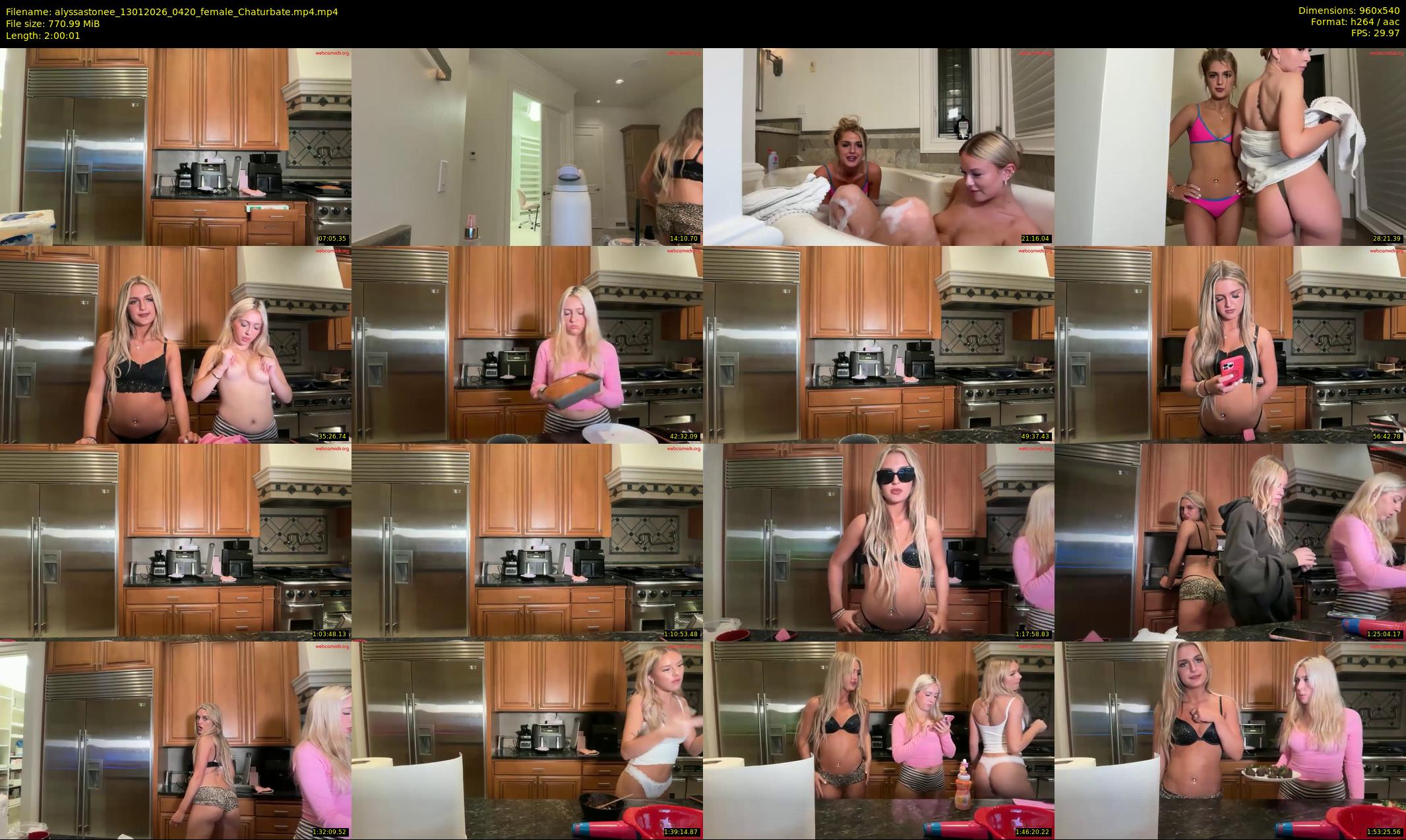 alyssastonee — 121 minute Chaturbate female cam show recording, 480p, Jan 13, 2026