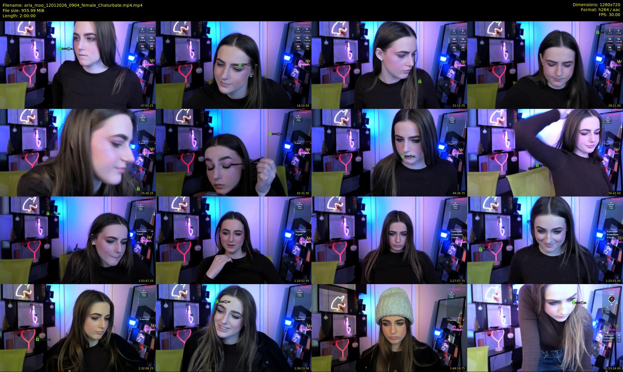 aria_moo — 120 minute Chaturbate couple cam show recording, 720p, Jan 12, 2026