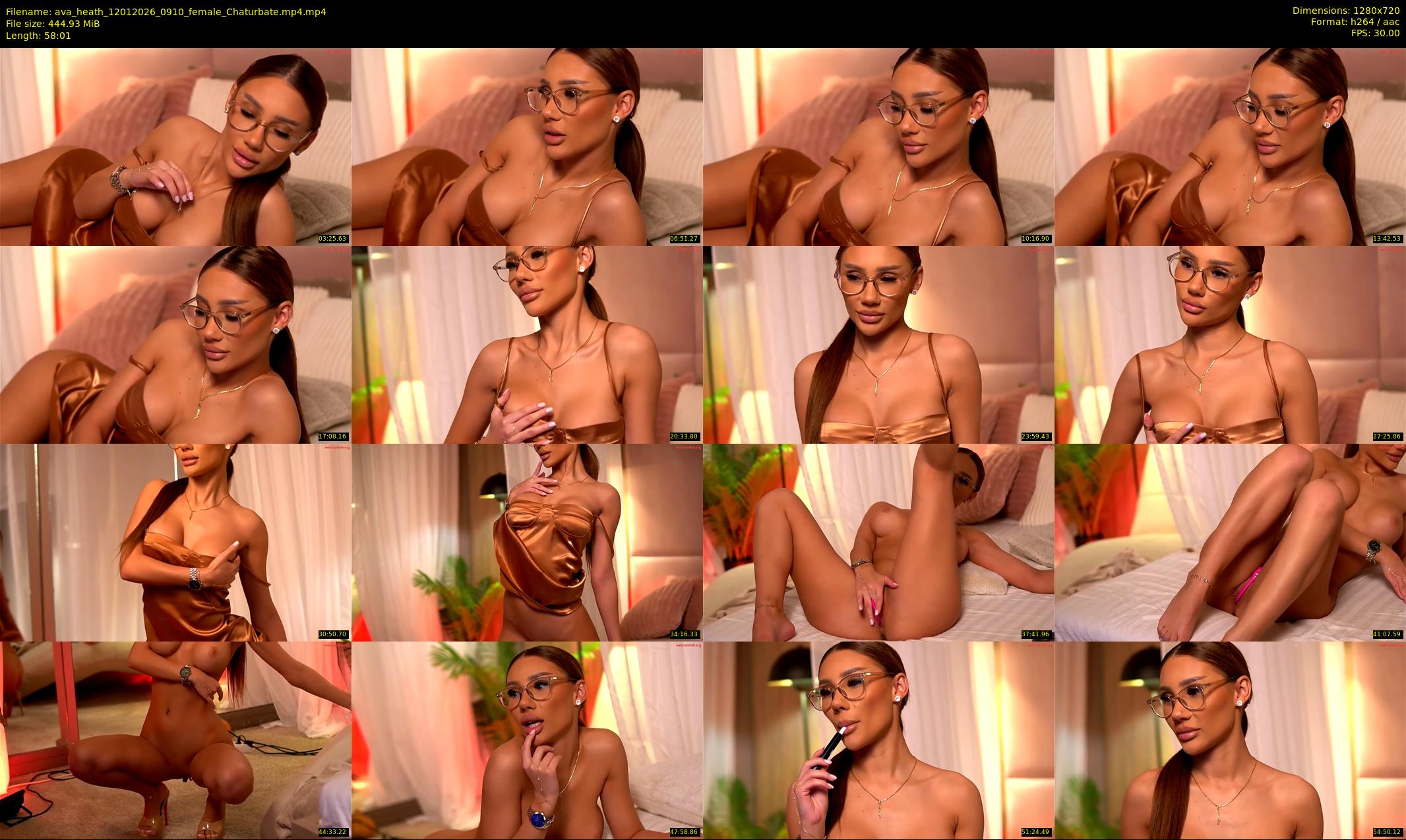 ava_heath — 59 minute Chaturbate female cam show recording, 720p, Jan 12, 2026