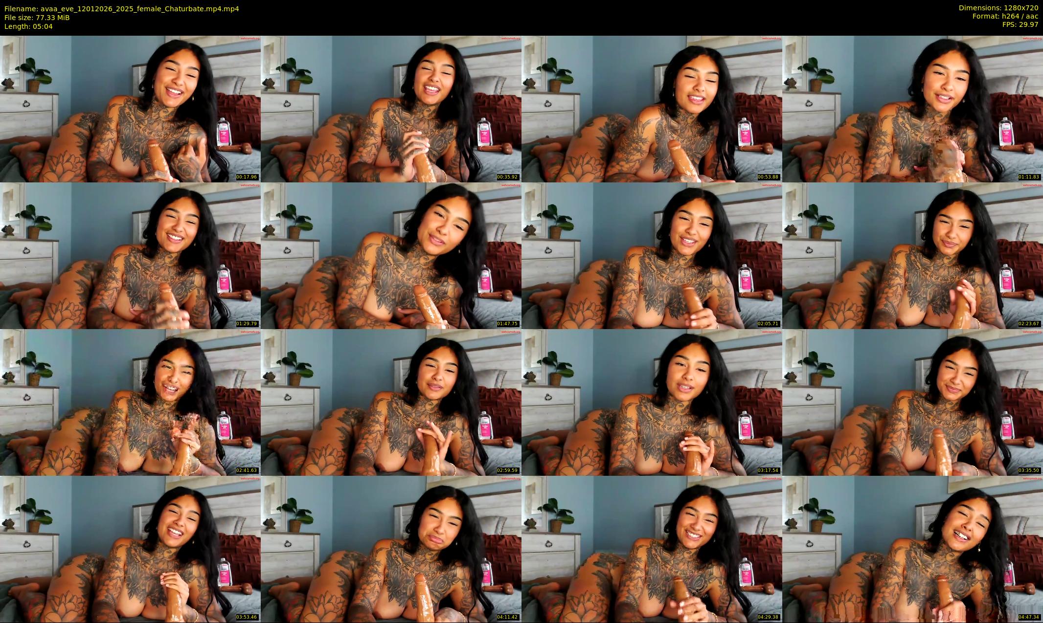 avaa_eve — 6 minute Chaturbate female cam show recording, 720p, Jan 12, 2026