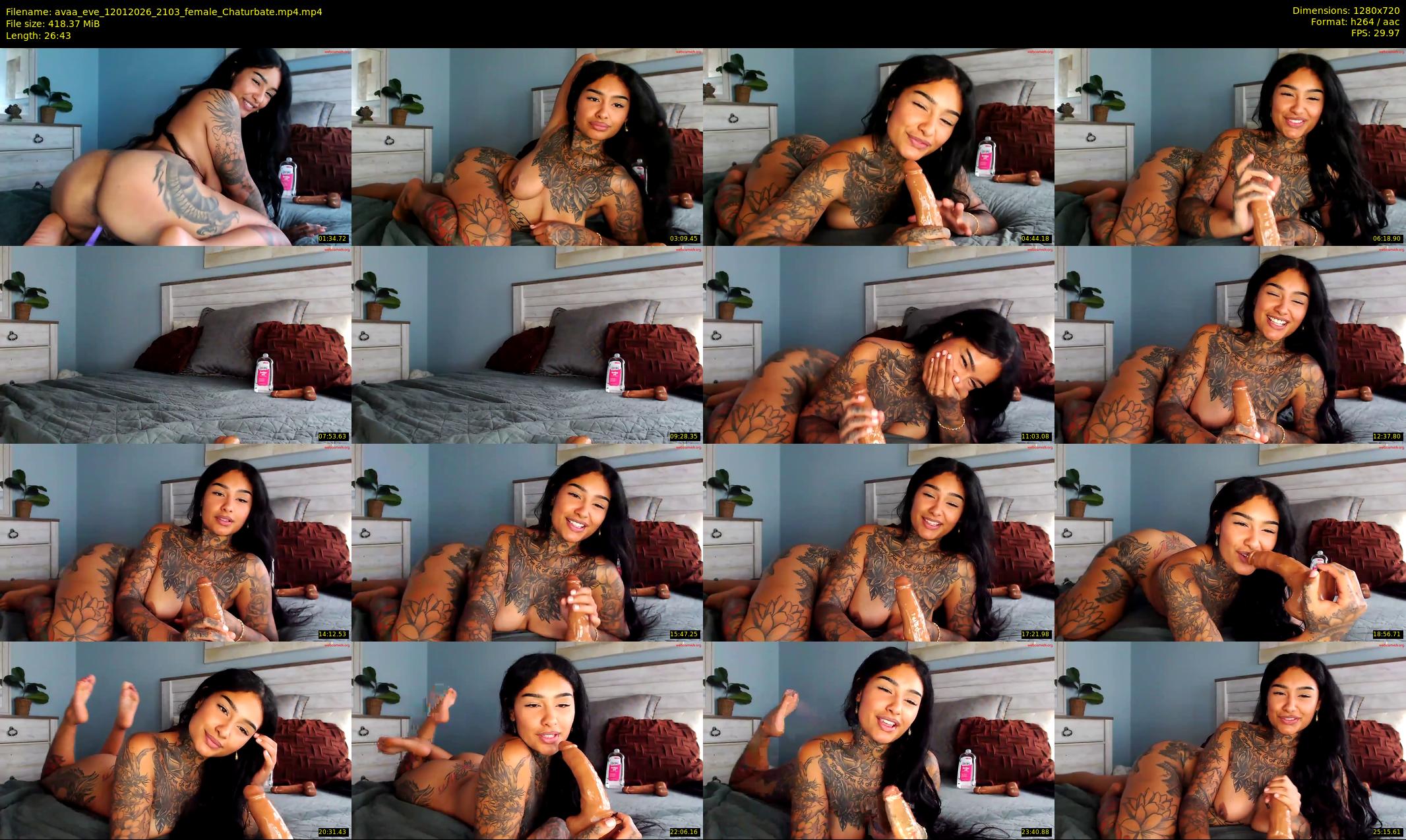 avaa_eve — 27 minute Chaturbate female cam show recording, 720p, Jan 12, 2026