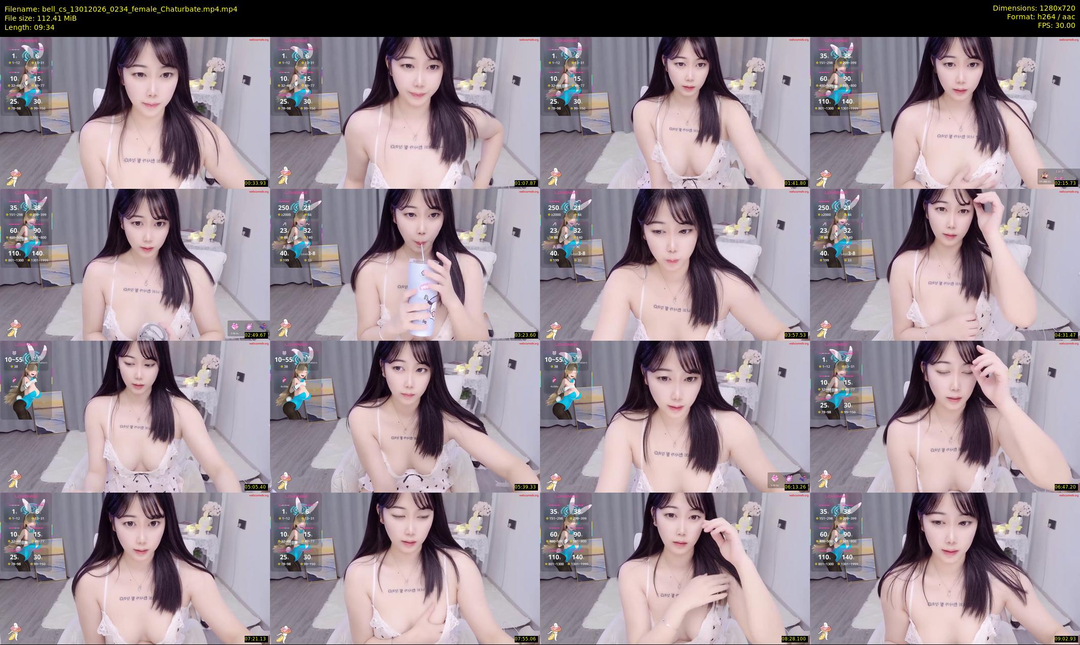 bell_cs — 10 minute Chaturbate female cam show recording, 720p, Jan 13, 2026