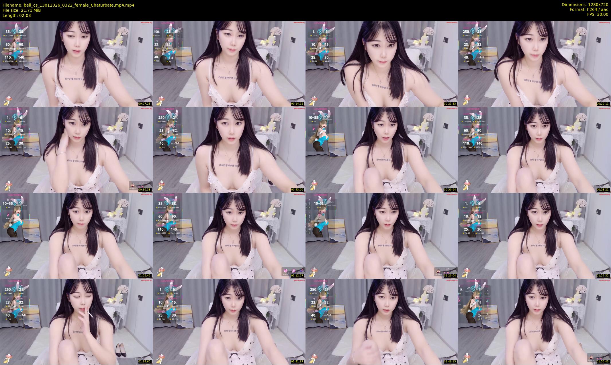 bell_cs — 3 minute Chaturbate female cam show recording, 720p, Jan 13, 2026