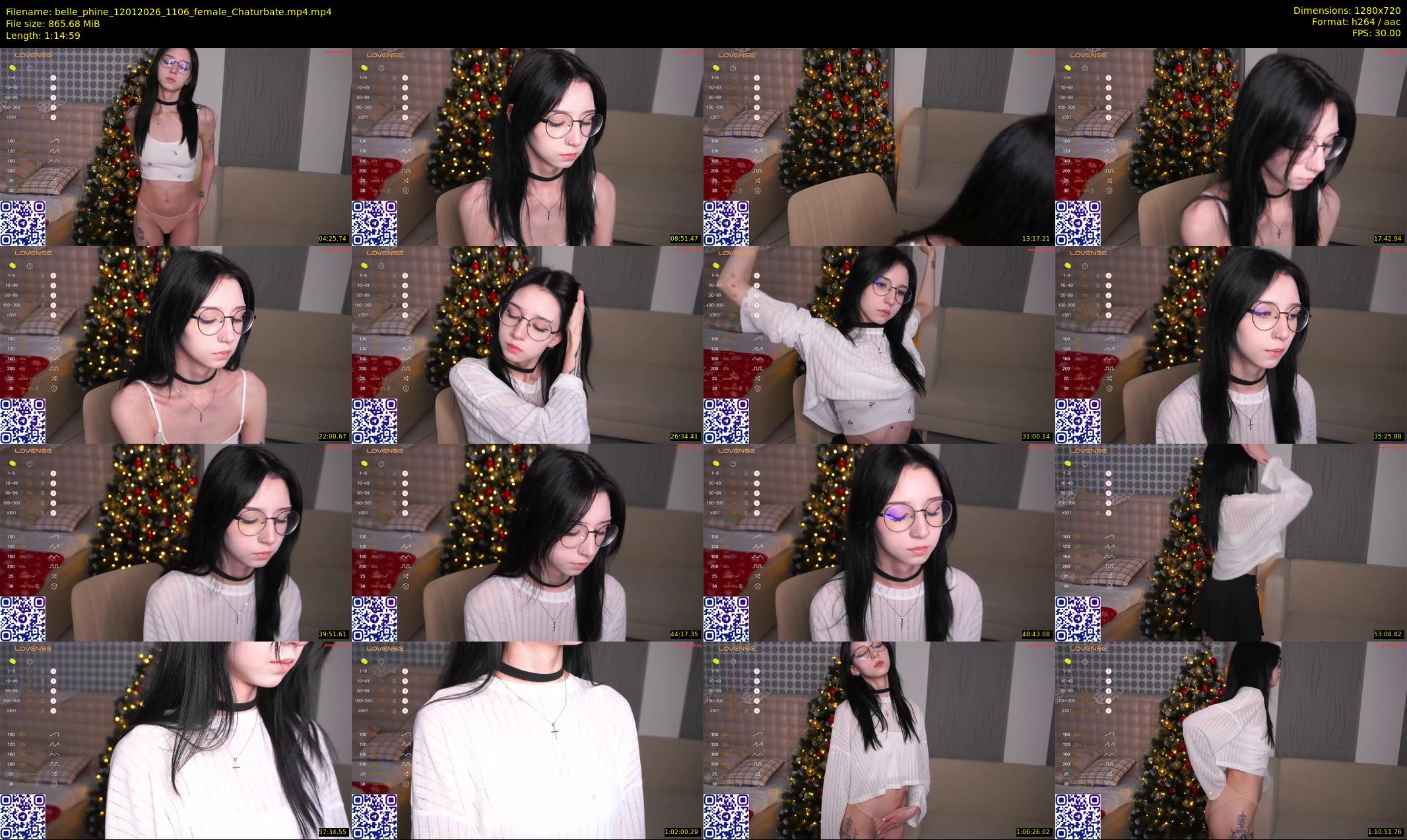 belle_phine — 75 minute Chaturbate female cam show recording, 720p, Jan 12, 2026