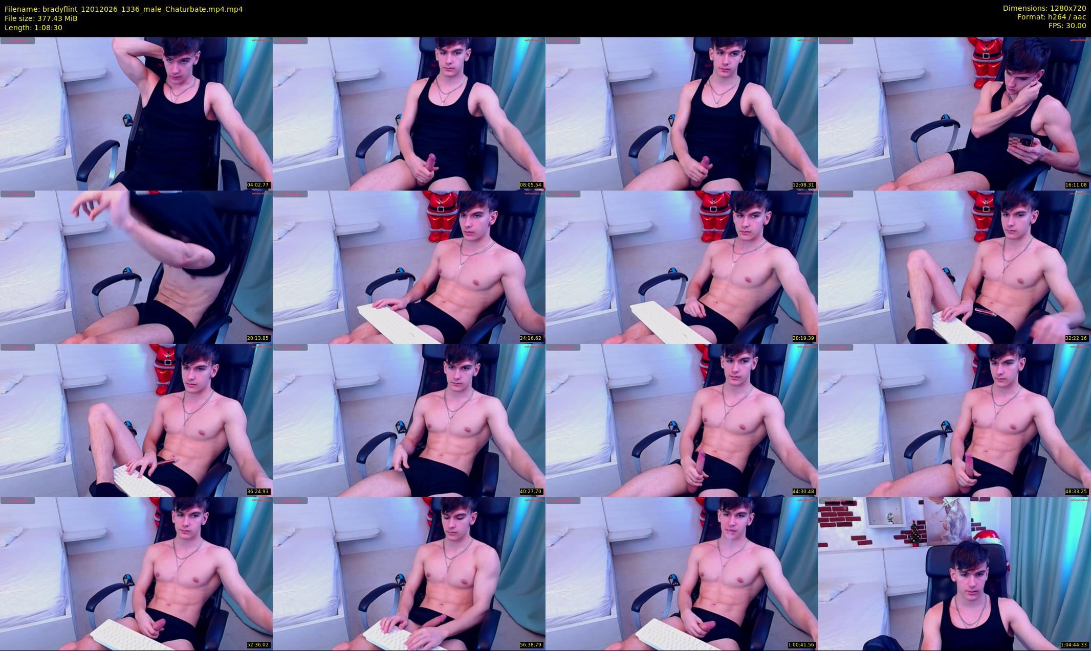 bradyflint — 69 minute Chaturbate male cam show recording, 720p, Jan 12, 2026
