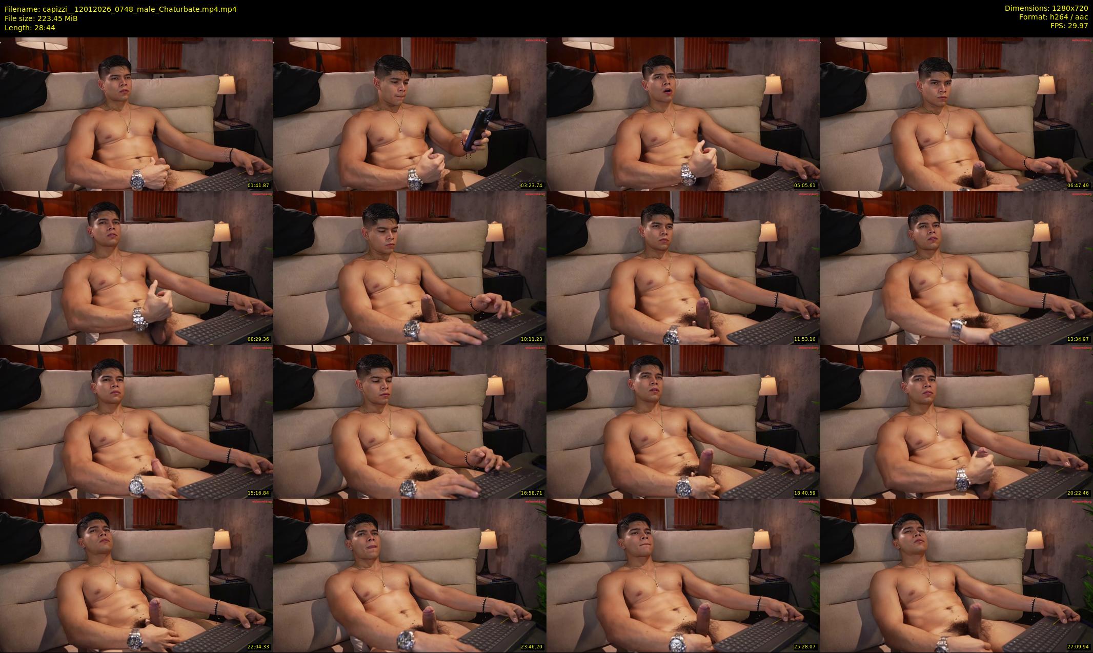 capizzi_ — 29 minute Chaturbate male cam show recording, 720p, Jan 12, 2026