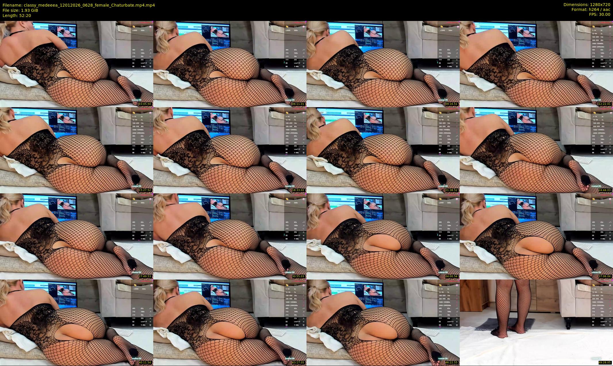 classy_medeeea — 53 minute Chaturbate female cam show recording, 720p, Jan 12, 2026