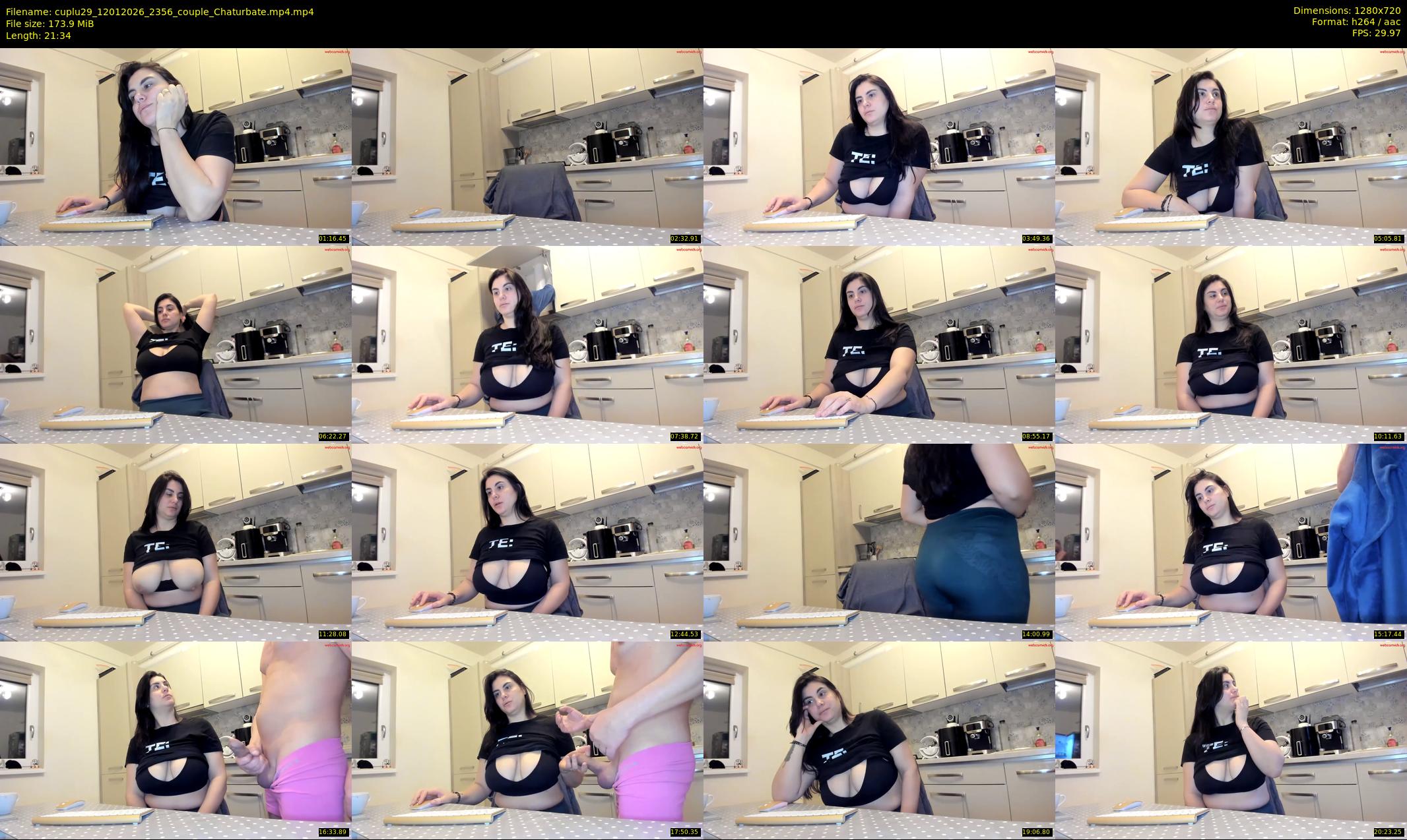 cuplu29 — 22 minute Chaturbate couple cam show recording, 720p, Jan 12, 2026
