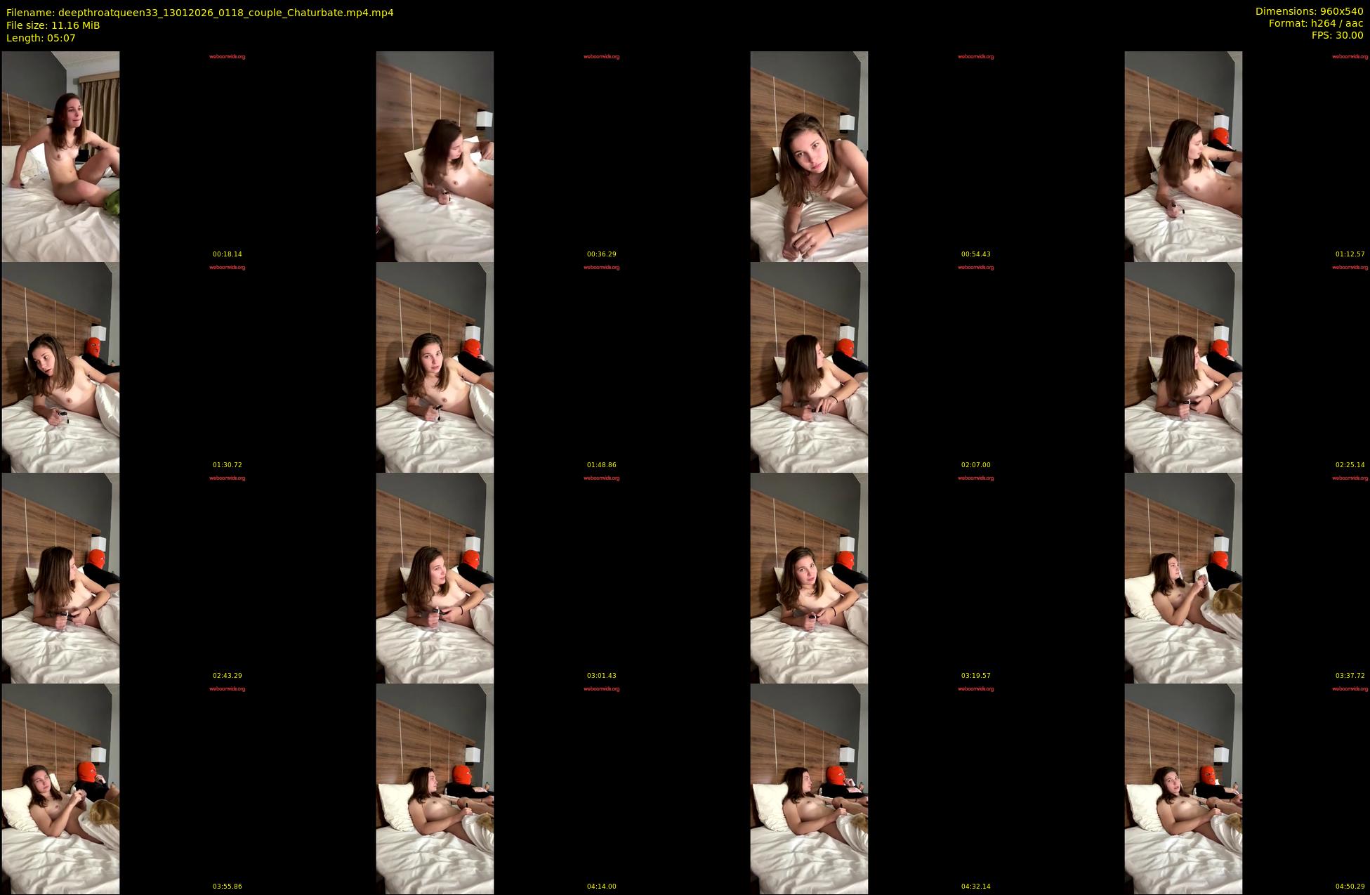 deepthroatqueen33 — 6 minute Chaturbate female cam show recording, 480p, Jan 13, 2026