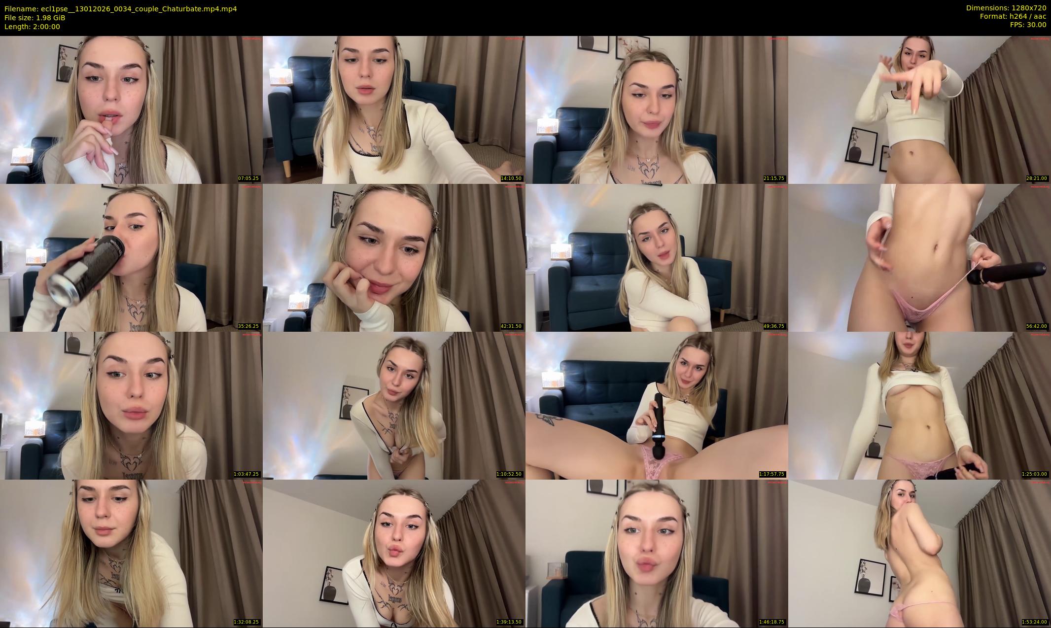 ecl1pse_ — 120 minute Chaturbate couple cam show recording, 720p, Jan 13, 2026