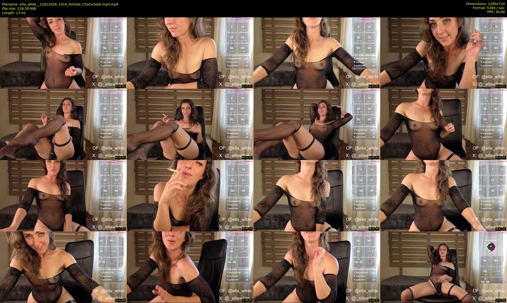 ella_wilde_ — 14 minute Chaturbate female cam show recording, 720p, Jan 12, 2026