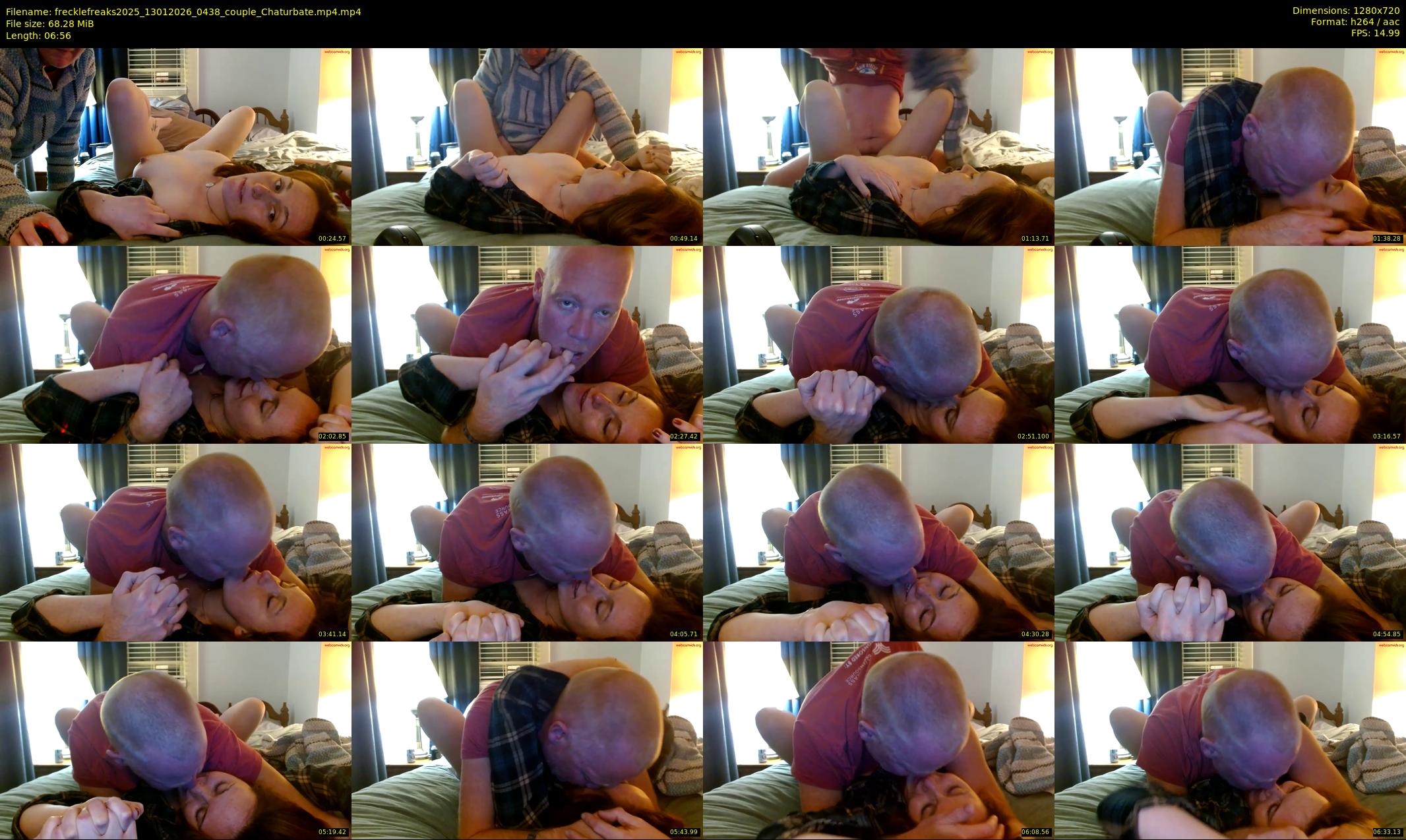frecklefreaks2025 — 7 minute Chaturbate couple cam show recording, 720p, Jan 13, 2026
