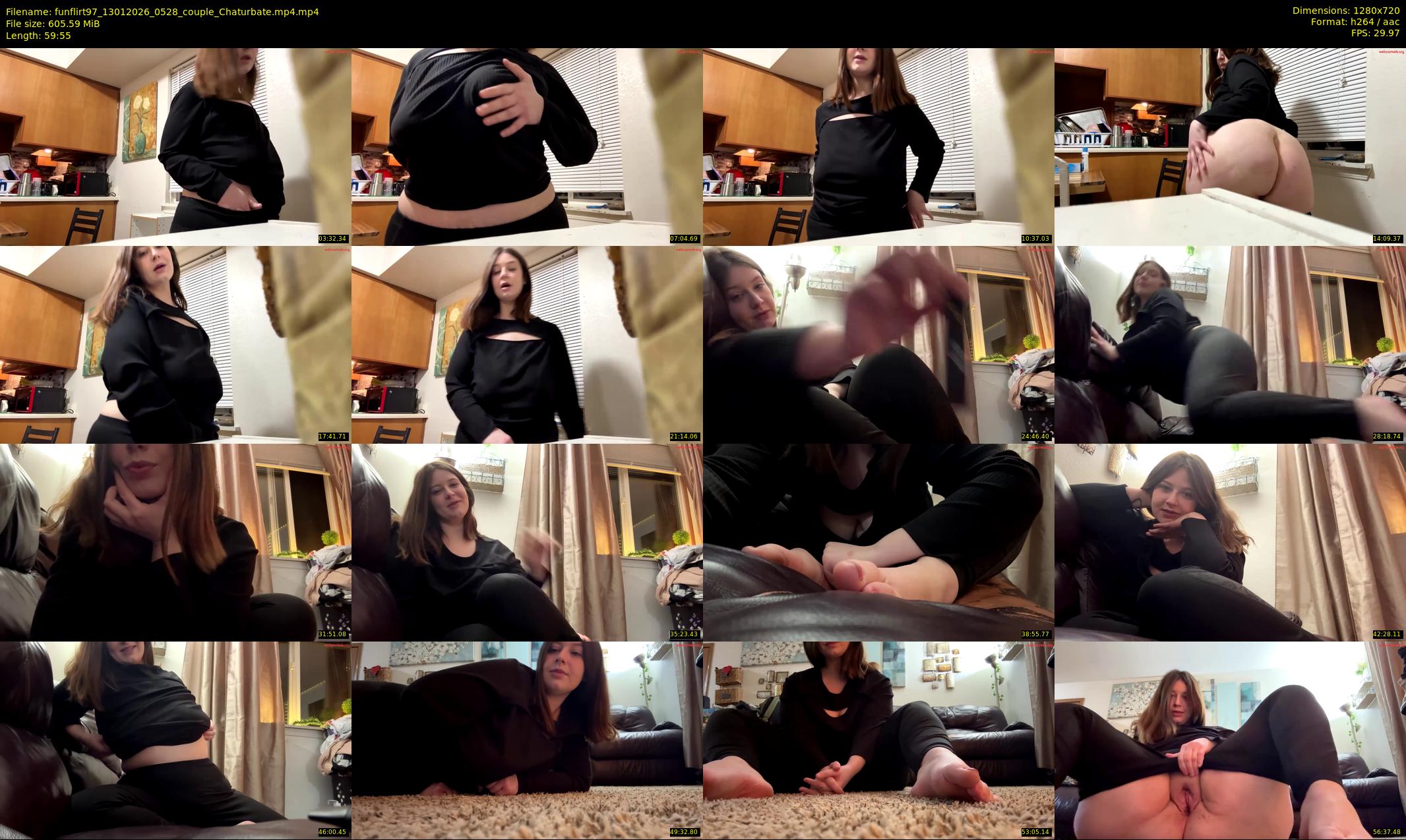 funflirt97 — 60 minute Chaturbate female cam show recording, 720p, Jan 13, 2026
