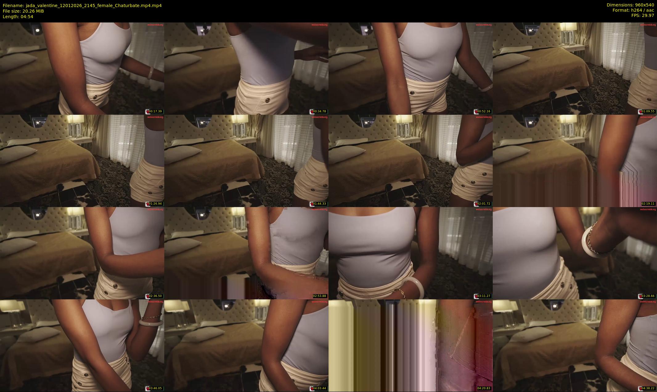 jada_valentine — 5 minute Chaturbate female cam show recording, 480p, Jan 12, 2026
