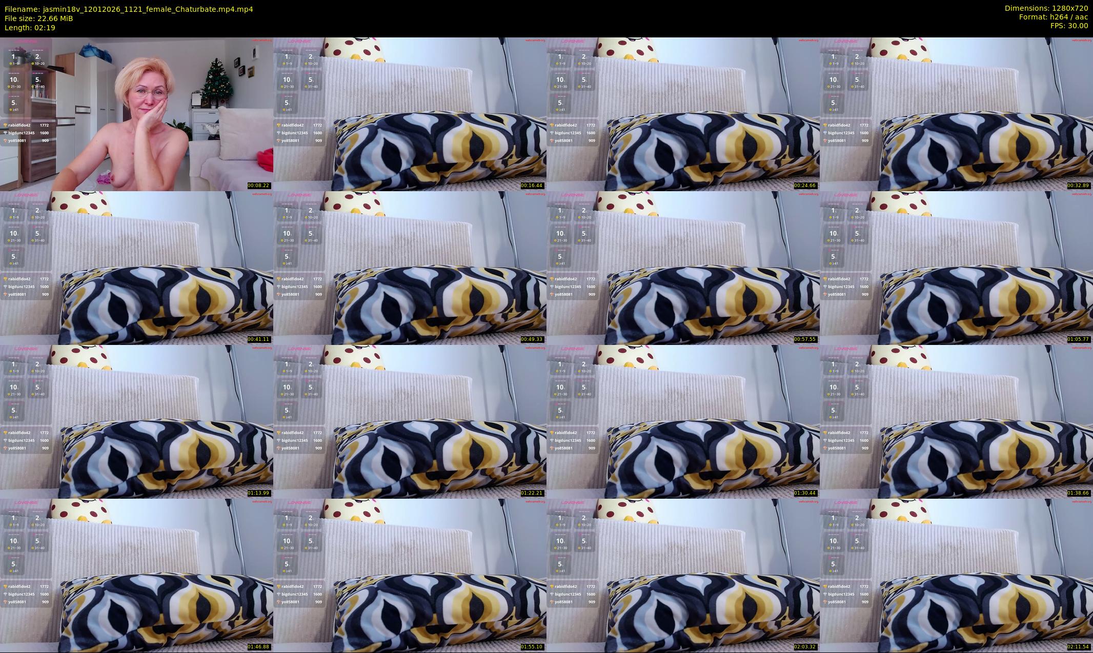 jasmin18v — 3 minute Chaturbate female cam show recording, 720p, Jan 12, 2026
