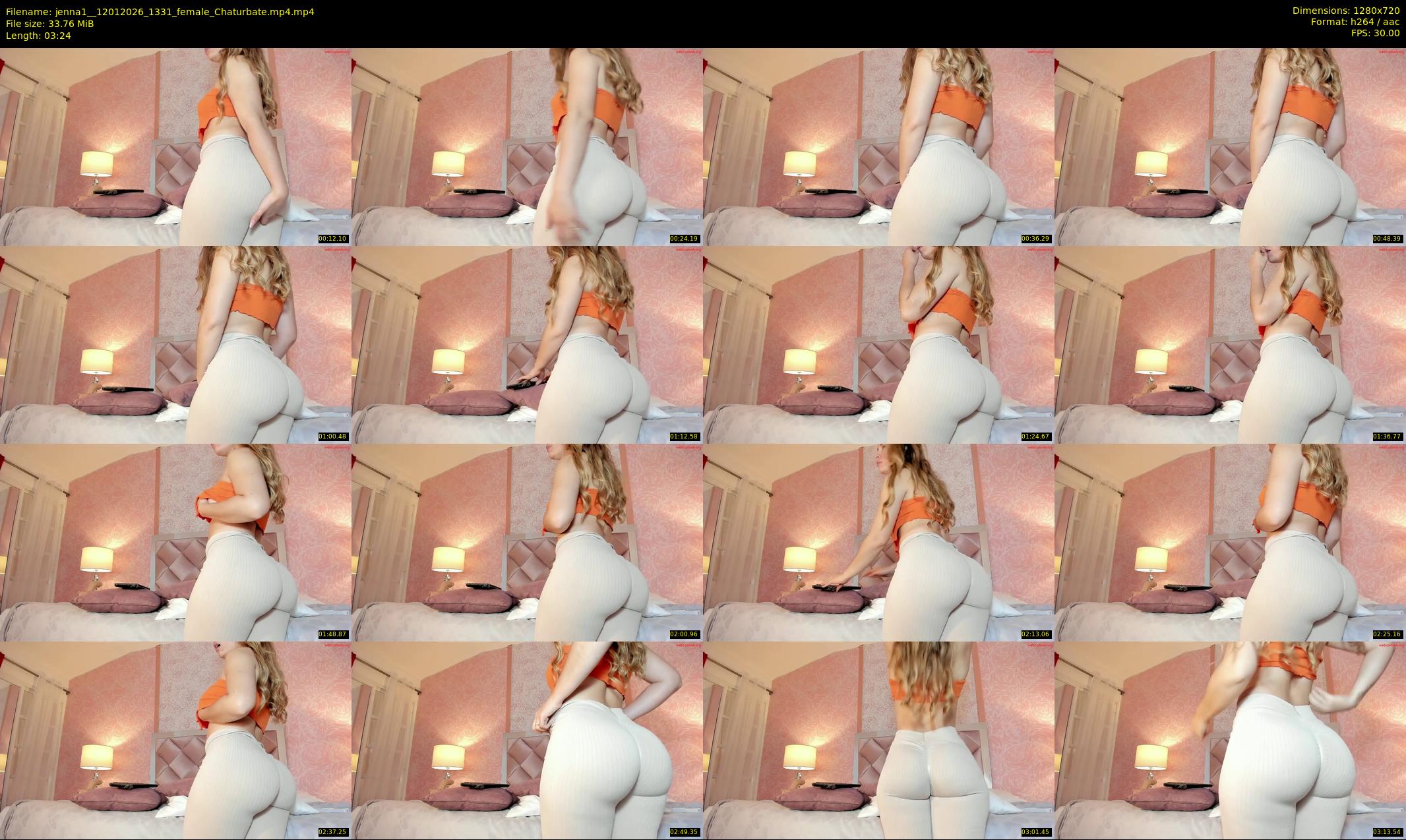 jenna1_ — 4 minute Chaturbate female cam show recording, 720p, Jan 12, 2026