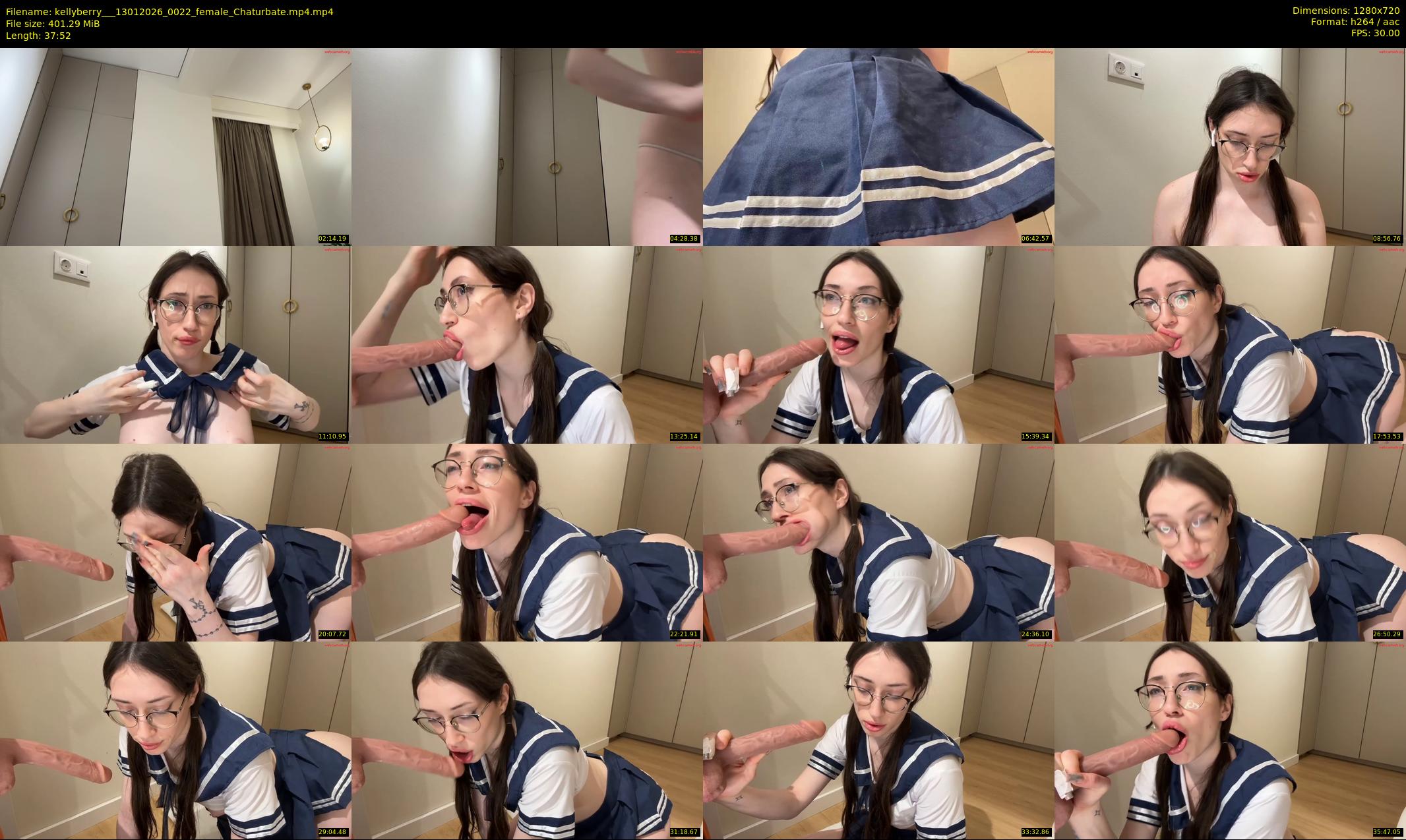 kellyberry__ — 38 minute Chaturbate female cam show recording, 720p, Jan 13, 2026