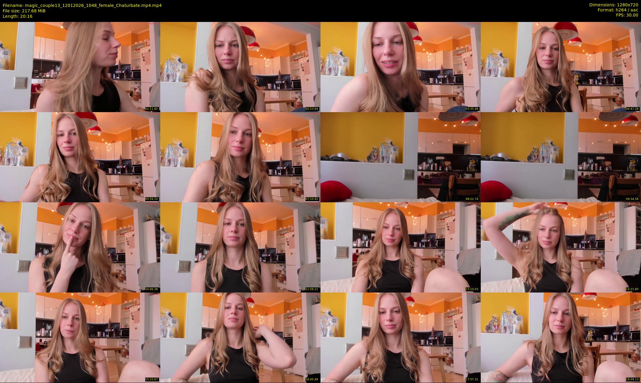magic_couple13 — 21 minute Chaturbate couple cam show recording, 720p, Jan 12, 2026