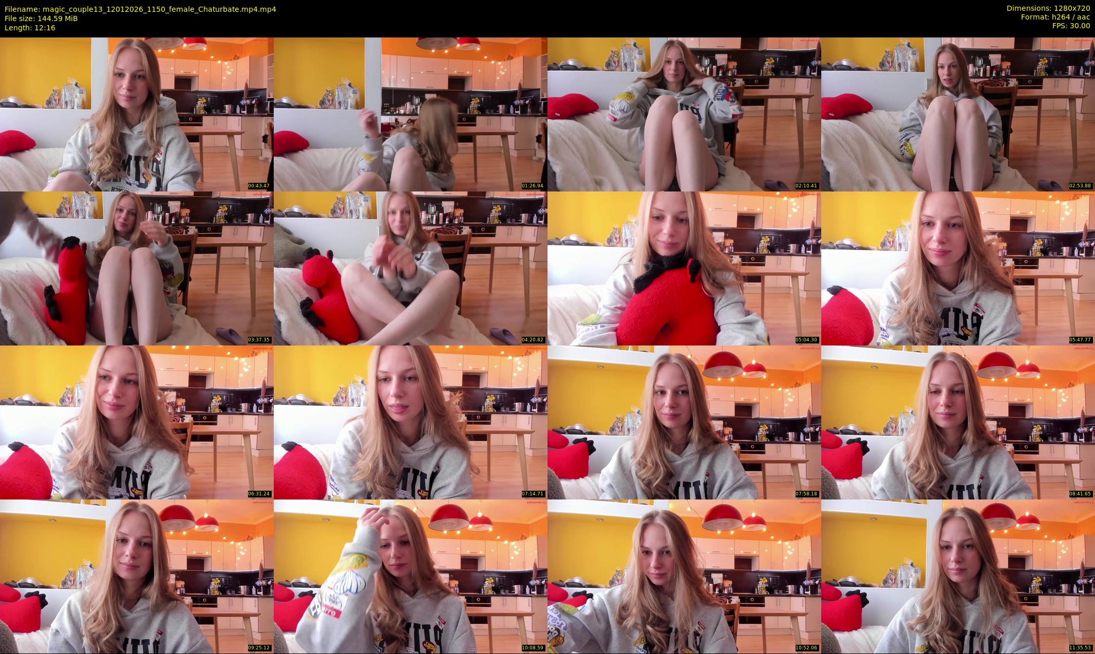 magic_couple13 — 13 minute Chaturbate couple cam show recording, 720p, Jan 12, 2026