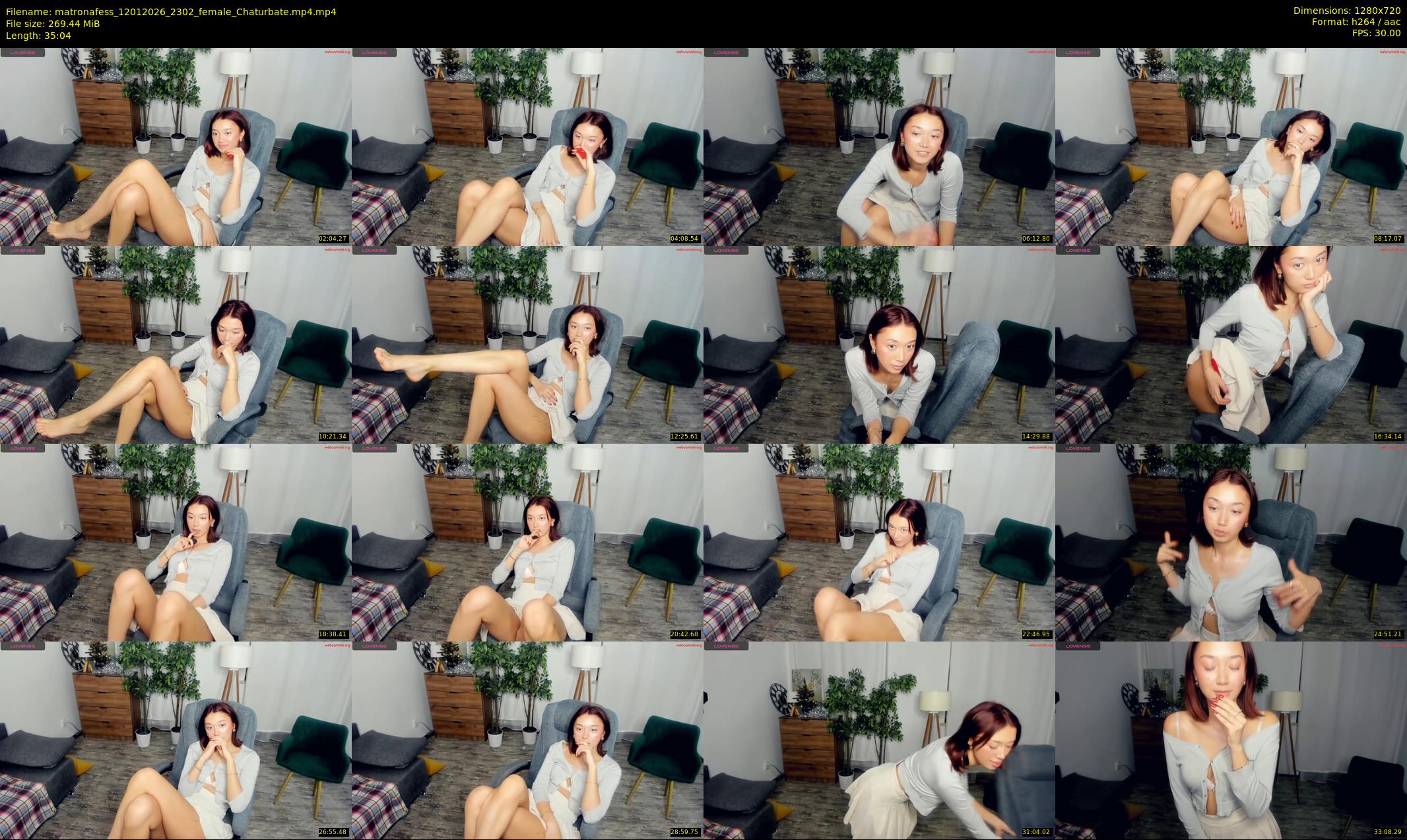matronafess — 36 minute Chaturbate female cam show recording, 720p, Jan 12, 2026