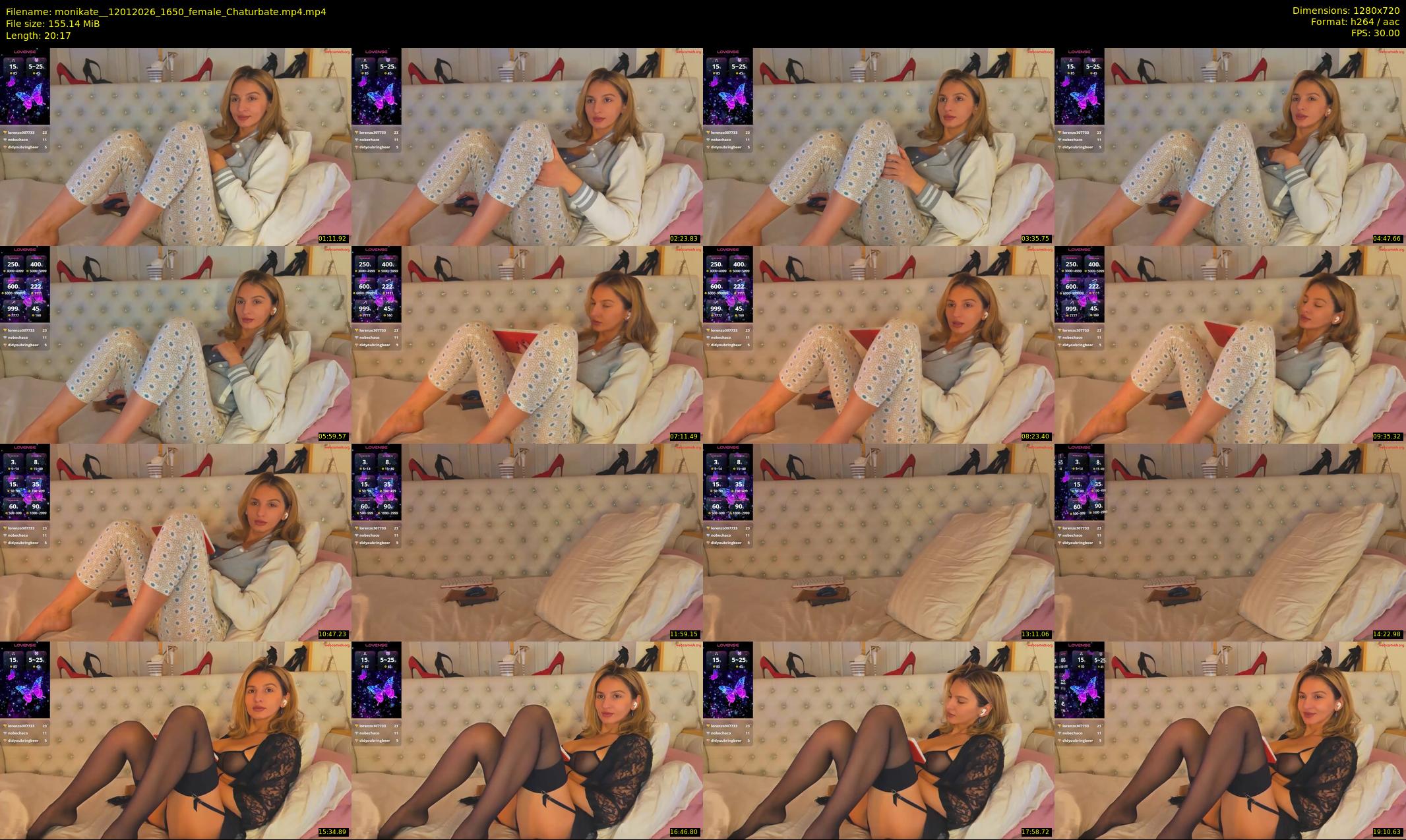 monikate_ — 21 minute Chaturbate couple cam show recording, 720p, Jan 12, 2026