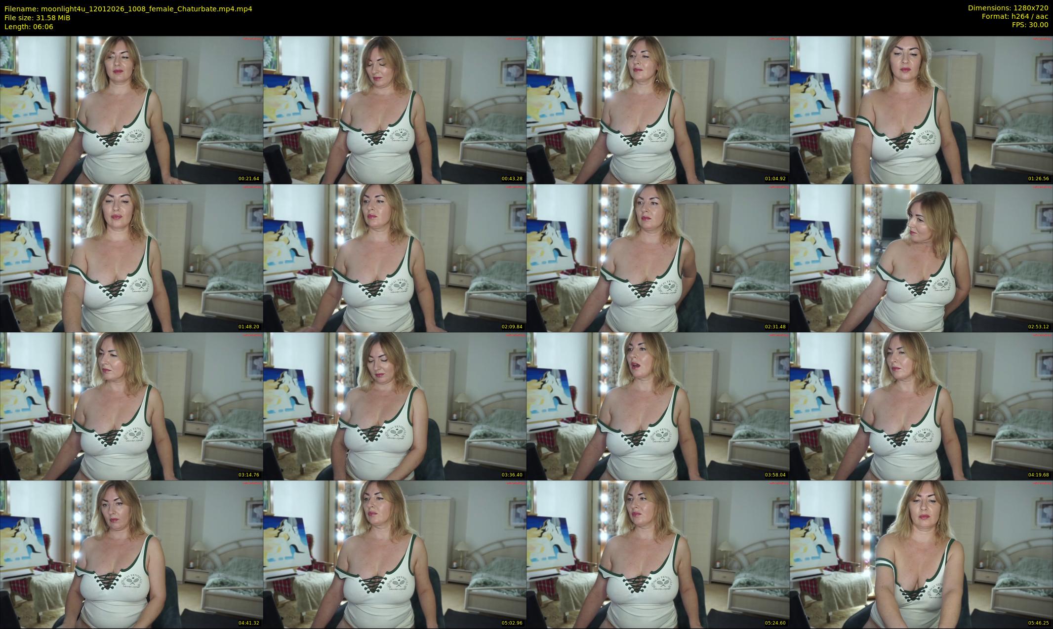 moonlight4u — 7 minute Chaturbate female cam show recording, 720p, Jan 12, 2026