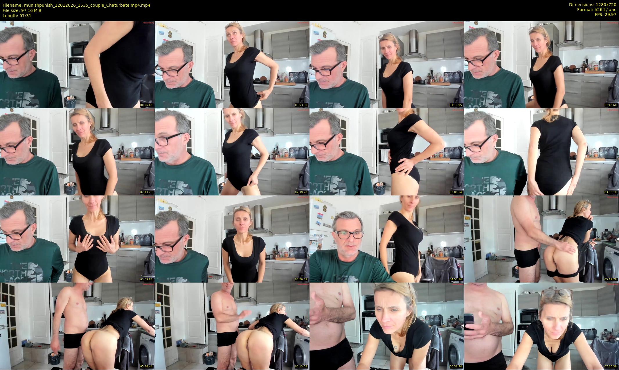 munishpunish — 8 minute Chaturbate couple cam show recording, 720p, Jan 12, 2026