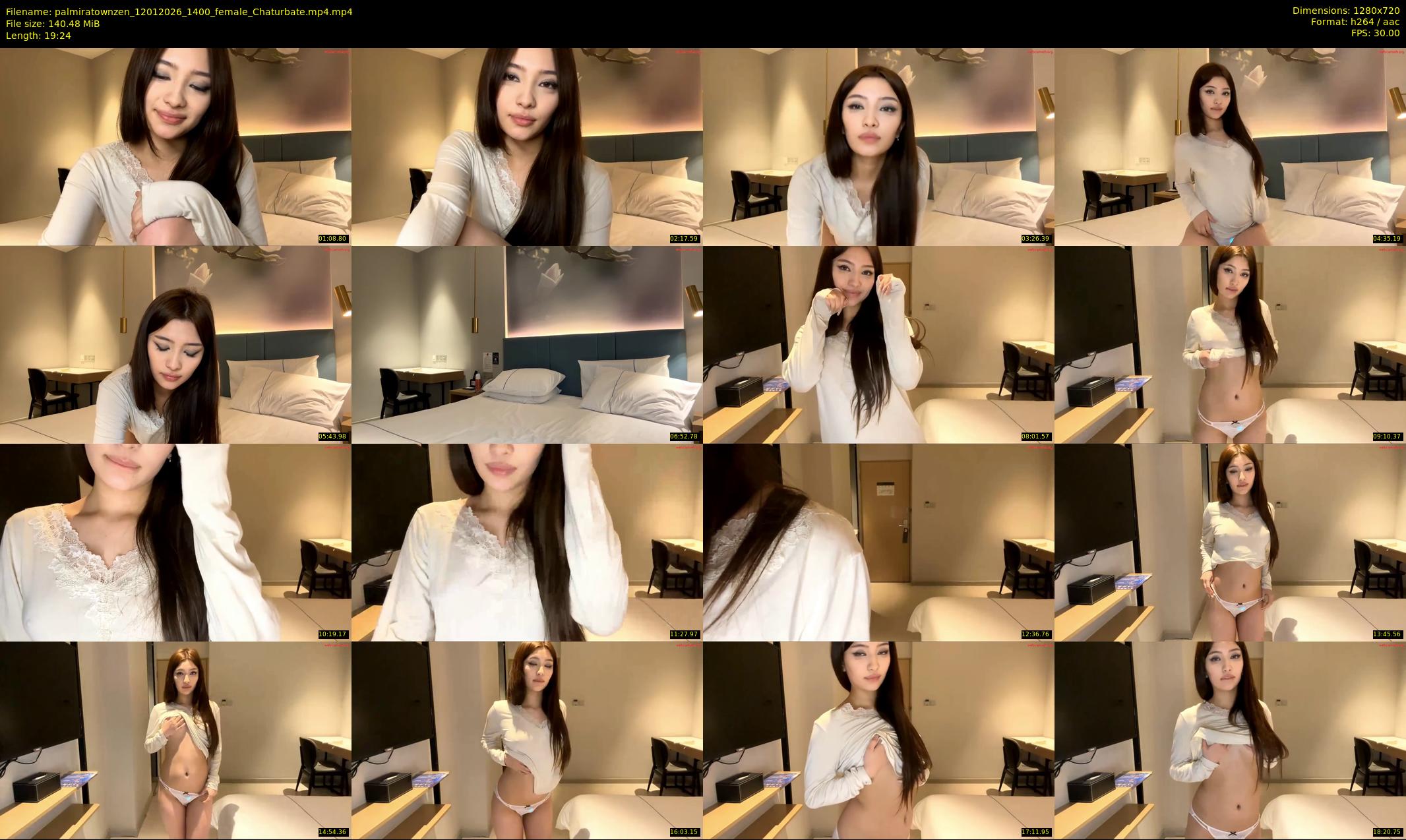 palmiratownzen — 20 minute Chaturbate female cam show recording, 720p, Jan 12, 2026