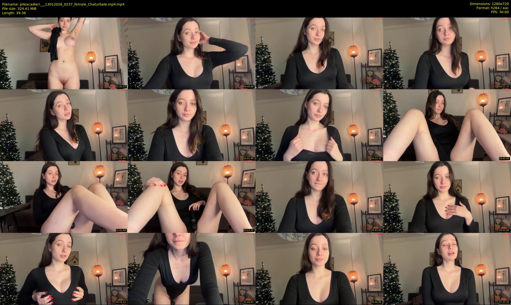 pileacadieri__ — 40 minute Chaturbate female cam show recording, 720p, Jan 13, 2026