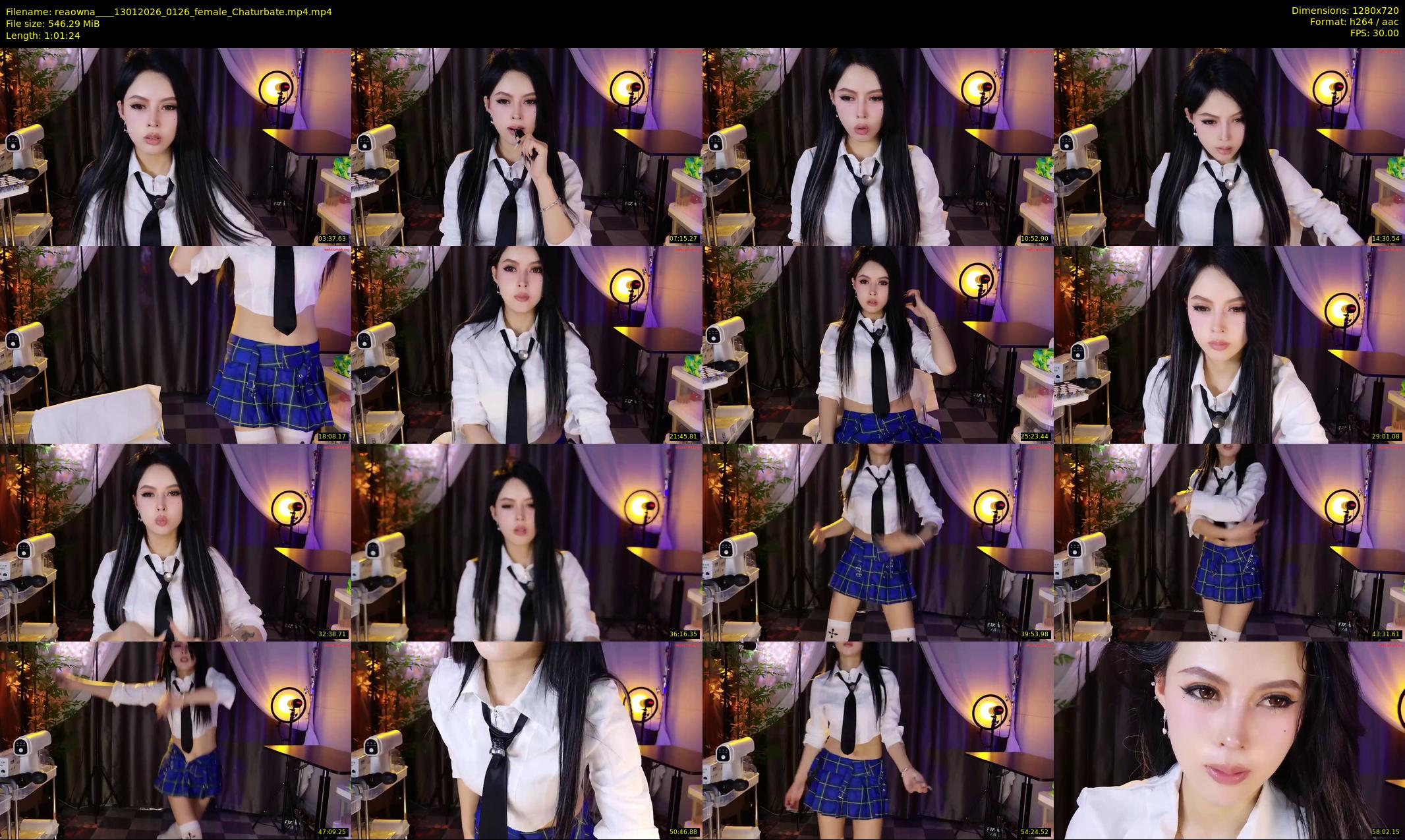 reaowna___ — 62 minute Chaturbate female cam show recording, 720p, Jan 13, 2026