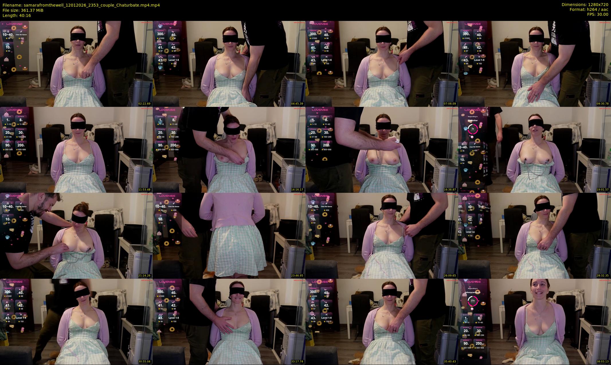 samarafromthewell — 41 minute Chaturbate female cam show recording, 720p, Jan 12, 2026