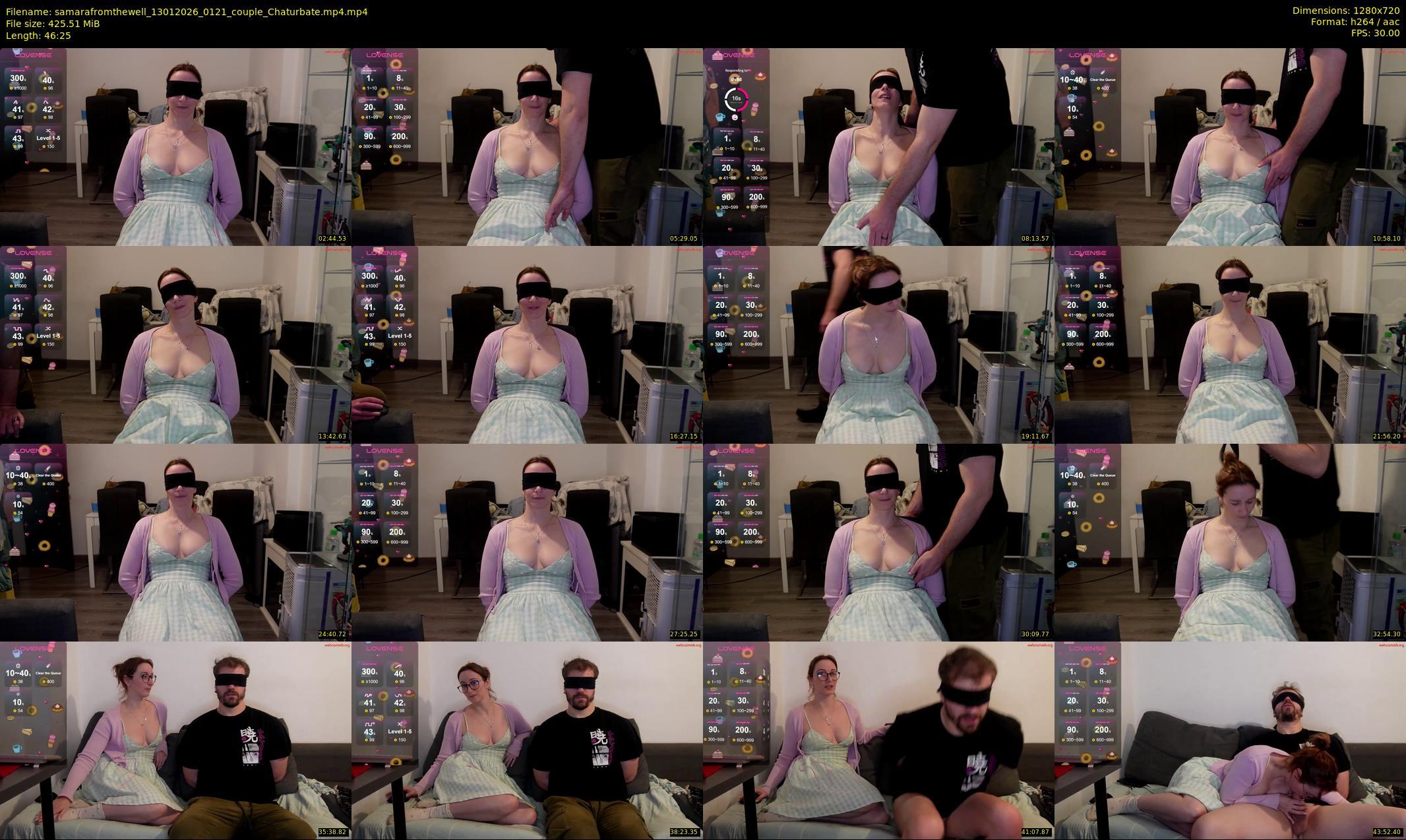 samarafromthewell — 47 minute Chaturbate female cam show recording, 720p, Jan 13, 2026