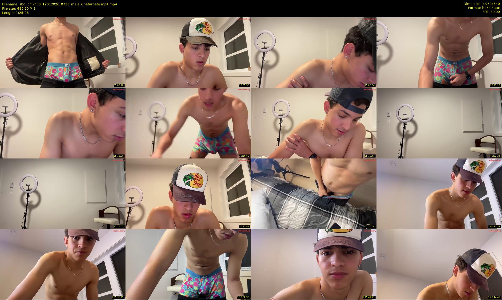 sbouchikh03 — 86 minute Chaturbate male cam show recording, 480p, Jan 12, 2026
