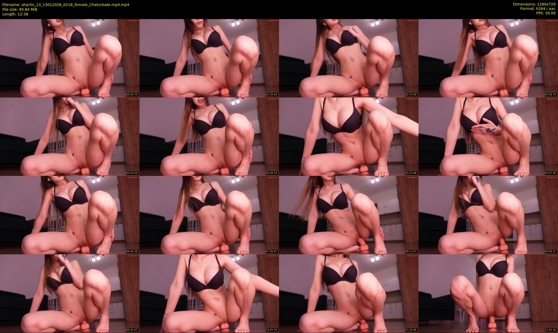sharlin_13 — 13 minute Chaturbate female cam show recording, 720p, Jan 13, 2026