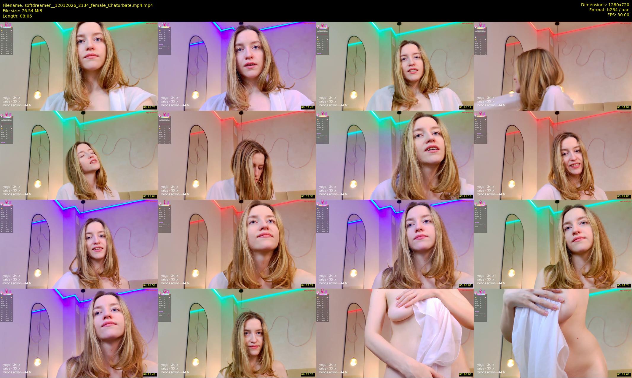 softdreamer_ — 9 minute Chaturbate female cam show recording, 720p, Jan 12, 2026