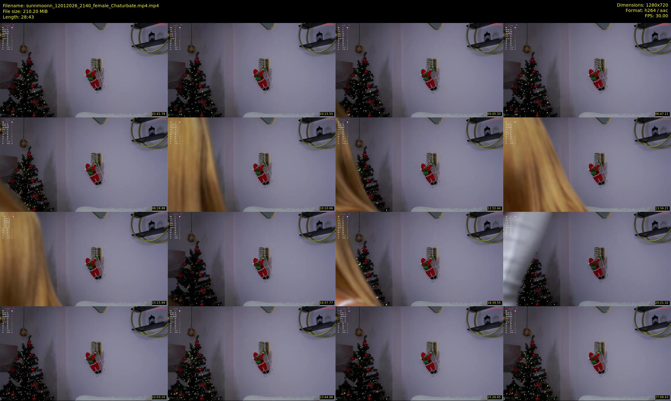 sunnmoonn — 29 minute Chaturbate female cam show recording, 720p, Jan 12, 2026