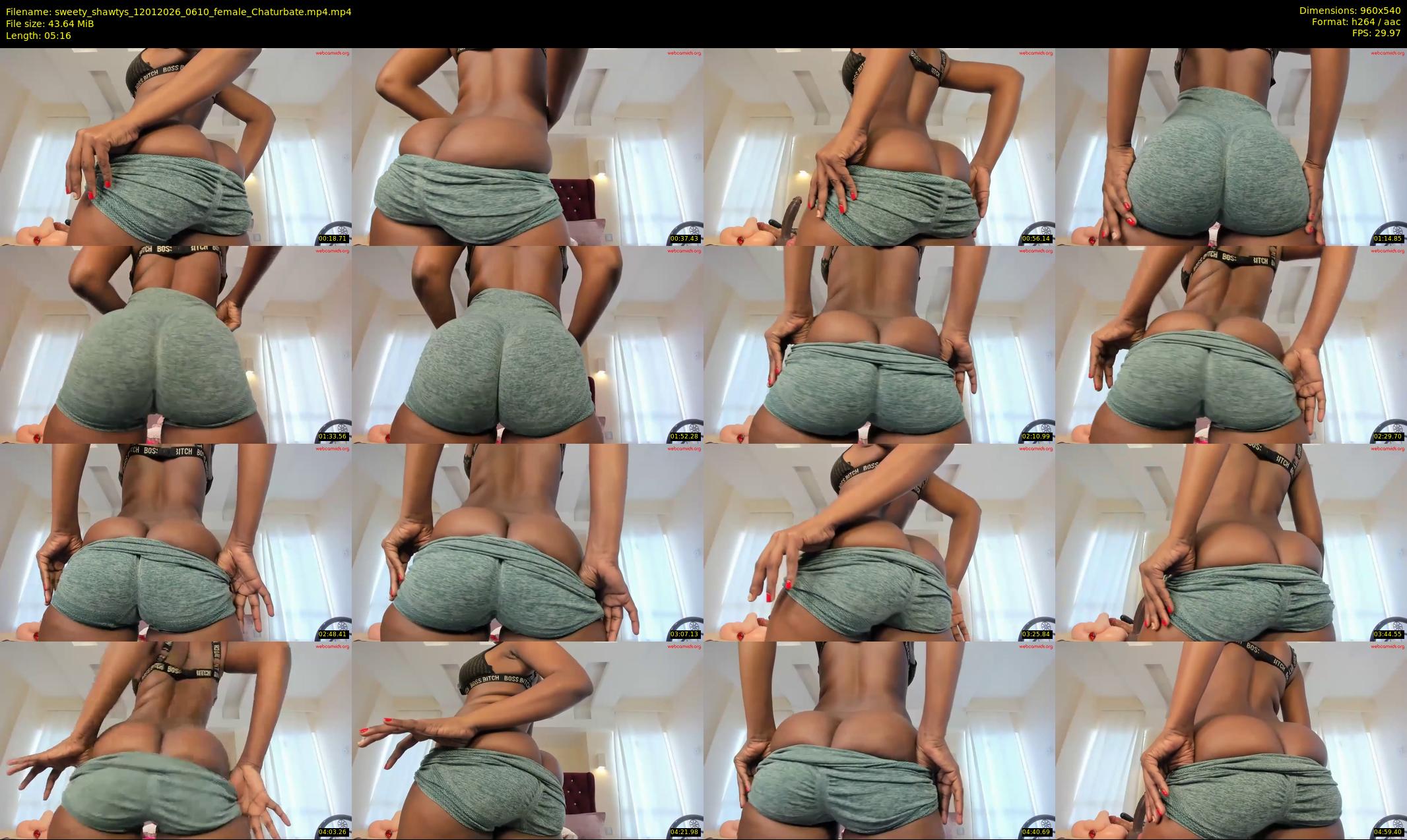 sweety_shawtys — 6 minute Chaturbate female cam show recording, 480p, Jan 12, 2026