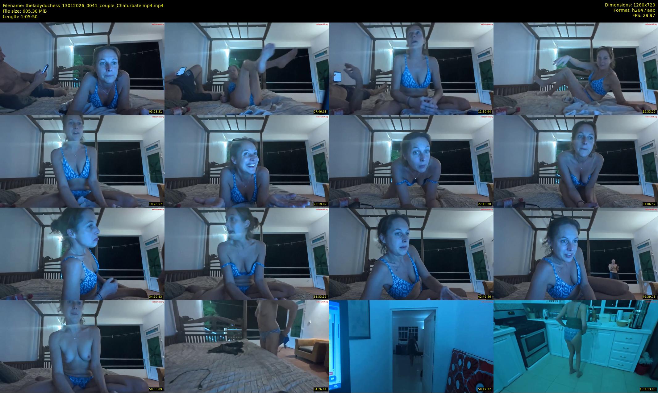 theladyduchess — 66 minute Chaturbate couple cam show recording, 720p, Jan 13, 2026