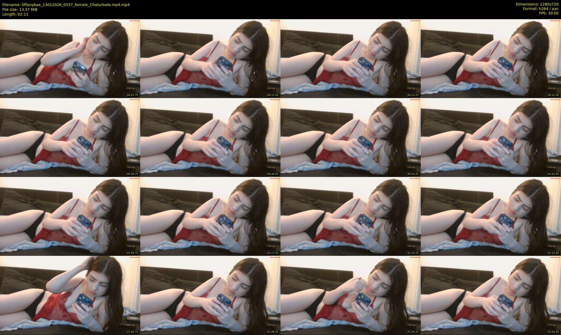 tiffanybae — 3 minute Chaturbate female cam show recording, 720p, Jan 13, 2026