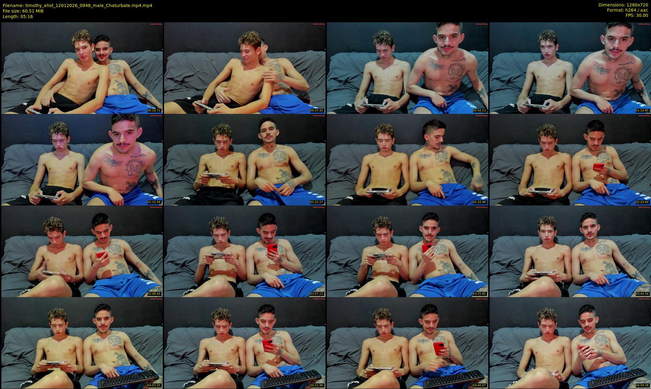 timothy_eliot — 6 minute Chaturbate male cam show recording, 720p, Jan 12, 2026