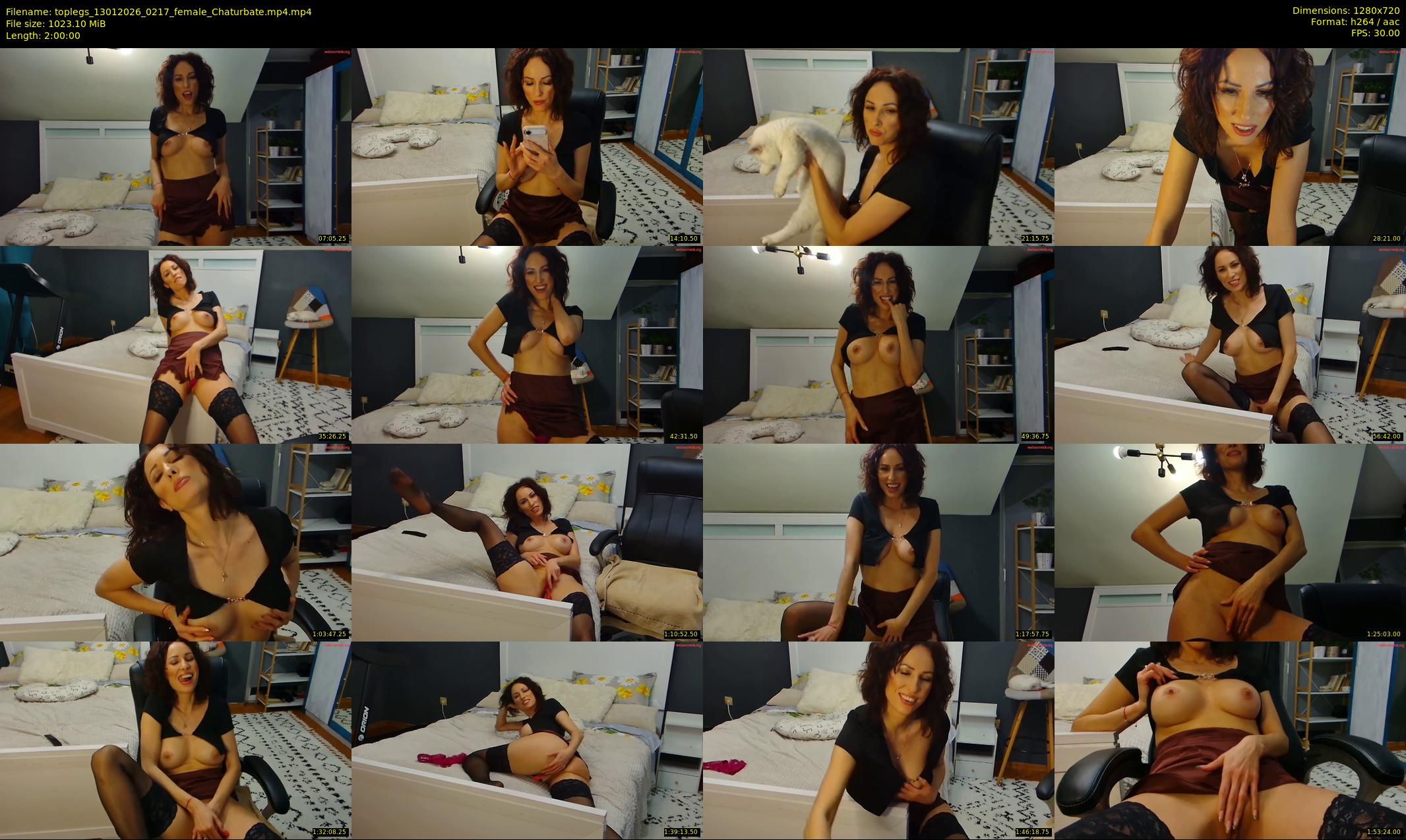 toplegs — 120 minute Chaturbate female cam show recording, 720p, Jan 13, 2026