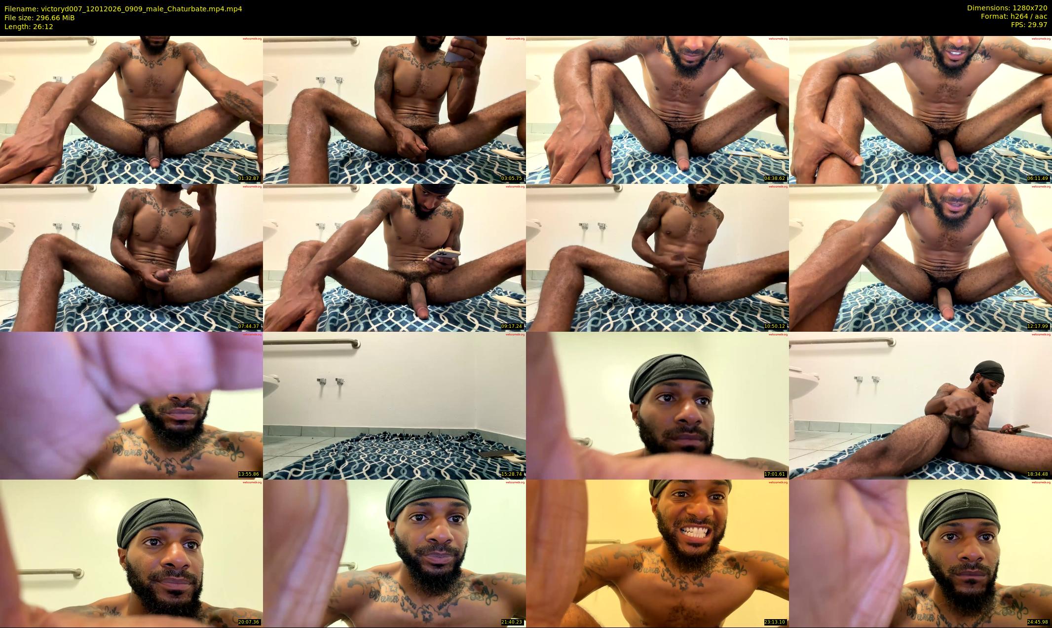 victoryd007 — 27 minute Chaturbate male cam show recording, 720p, Jan 12, 2026