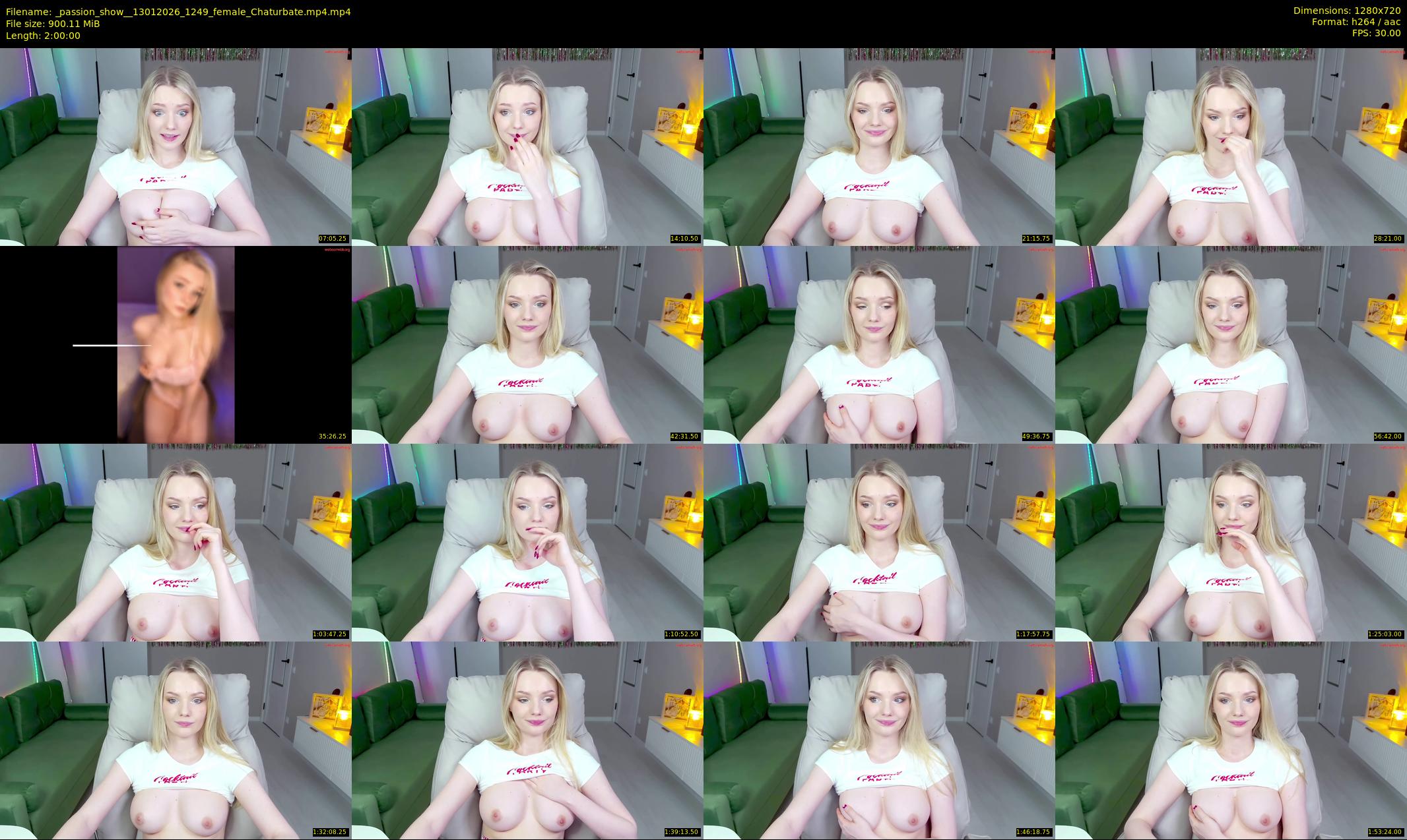 _passion_show_ — 120 minute Chaturbate couple cam show recording, 720p, Jan 13, 2026
