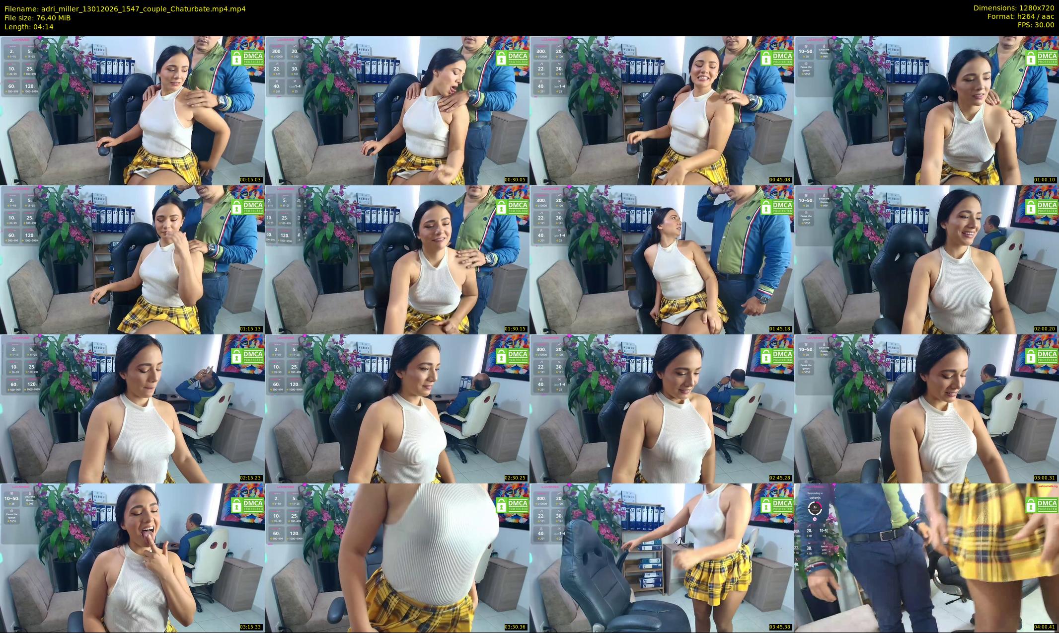 adri_miller — 5 minute Chaturbate couple cam show recording, 720p, Jan 13, 2026